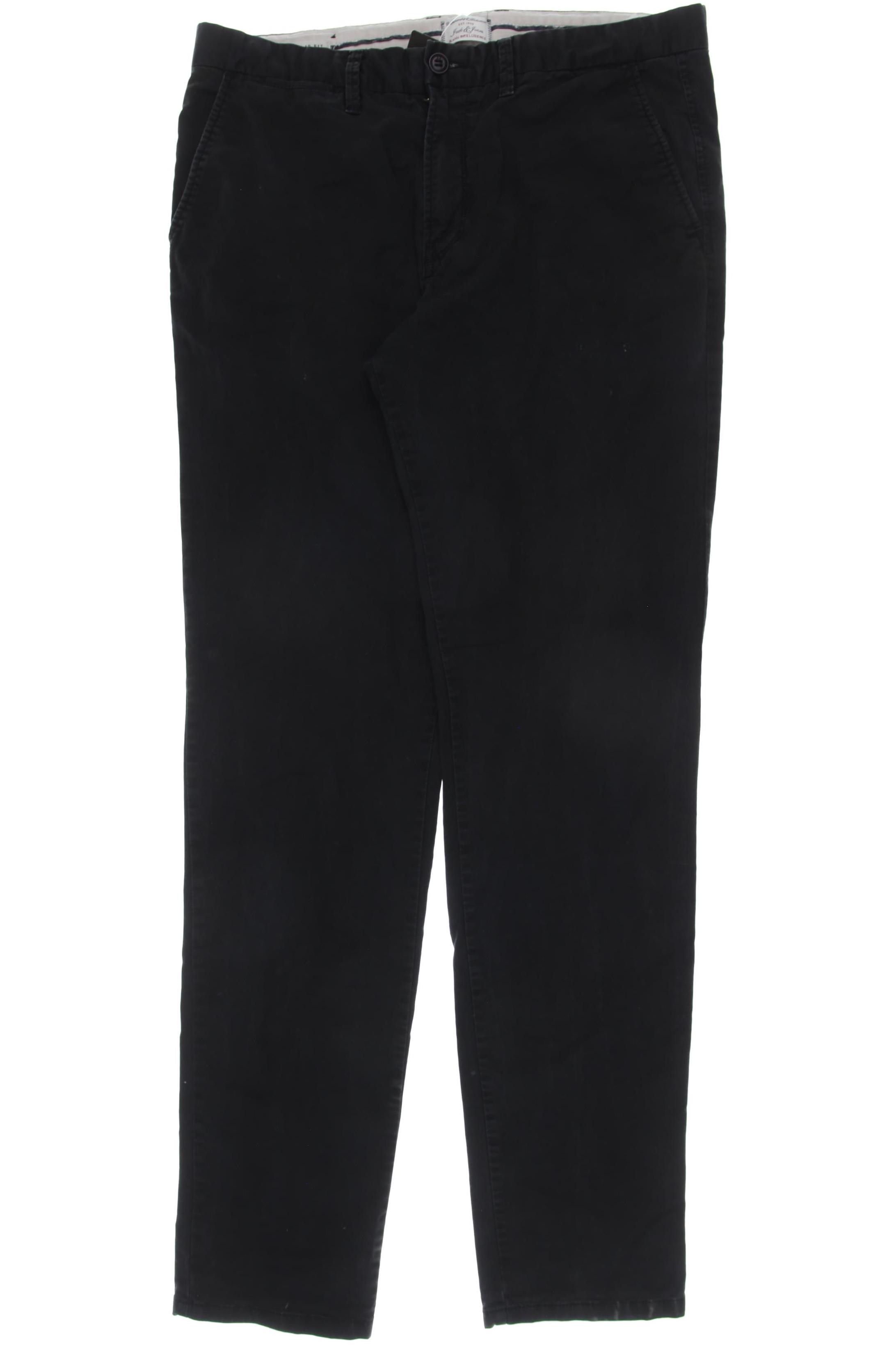 

Jack & Jones Herren Stoffhose, schwarz, Gr. 34