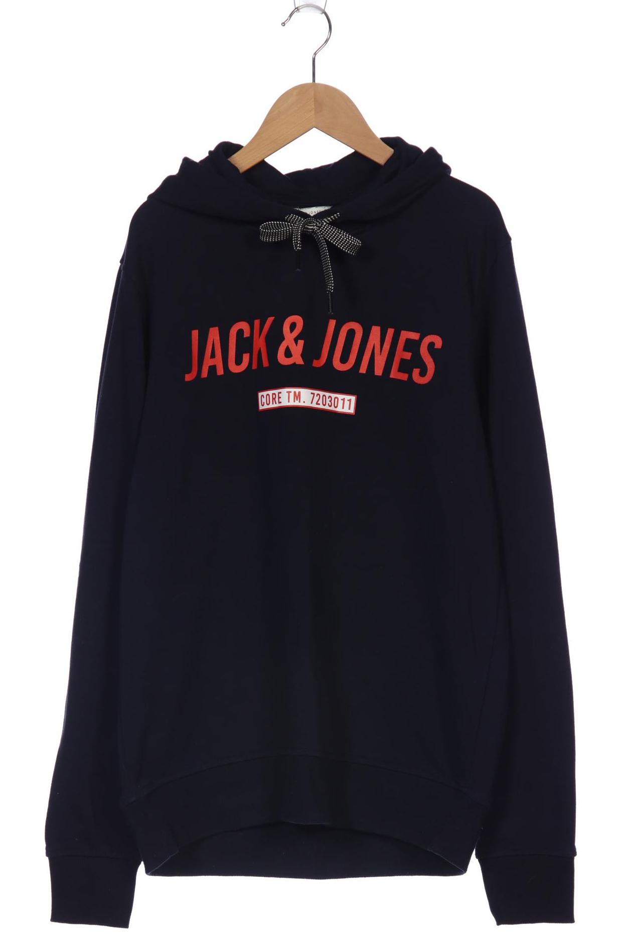 

Jack & Jones Herren Kapuzenpullover, marineblau, Gr. 48