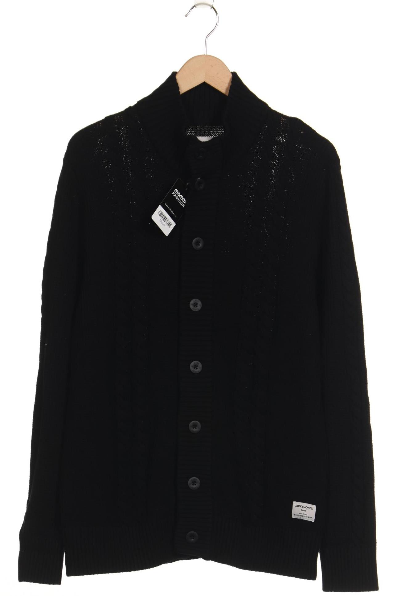 

Jack & Jones Herren Strickjacke, schwarz, Gr. 52