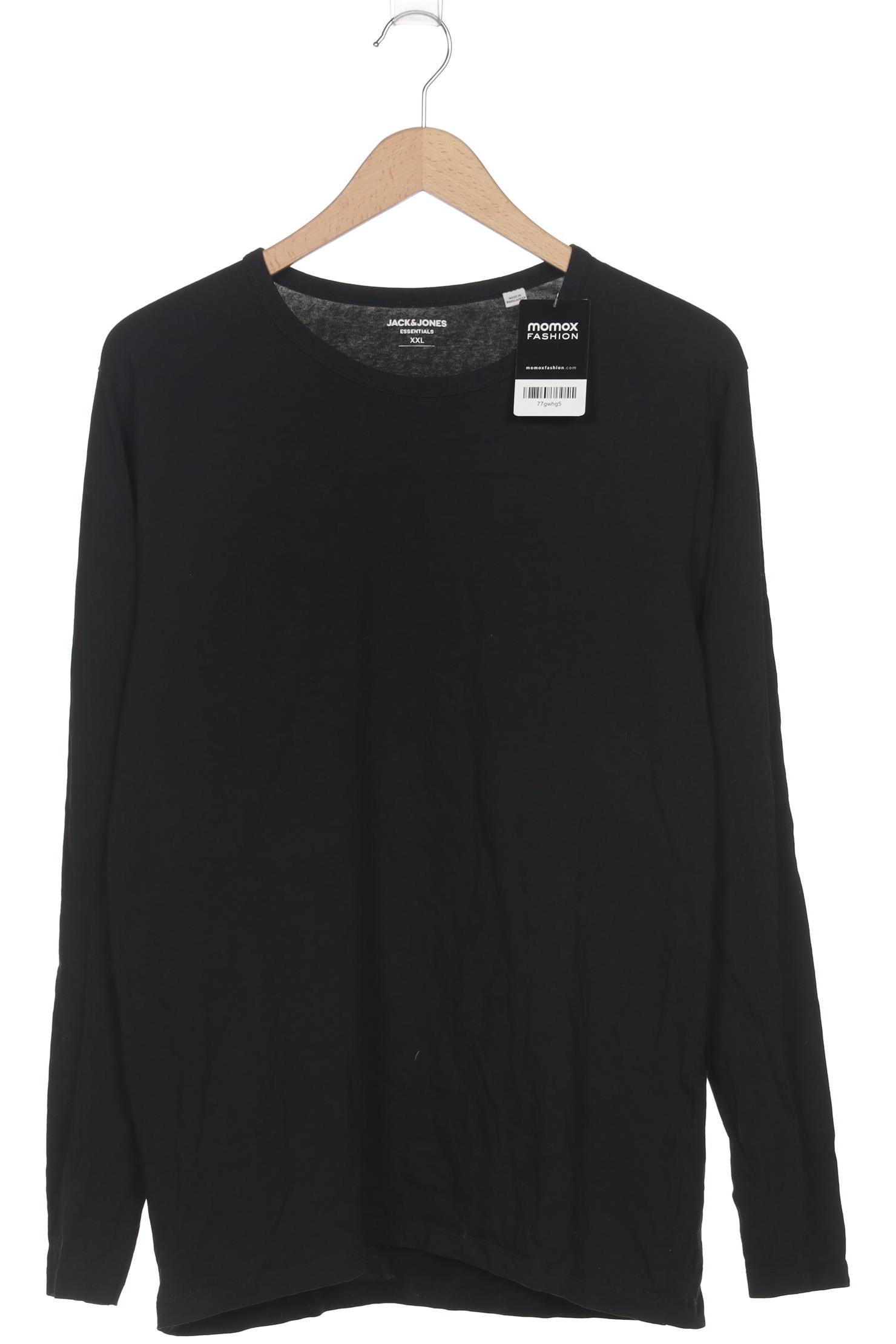 

Jack & Jones Herren Langarmshirt, schwarz, Gr. 56