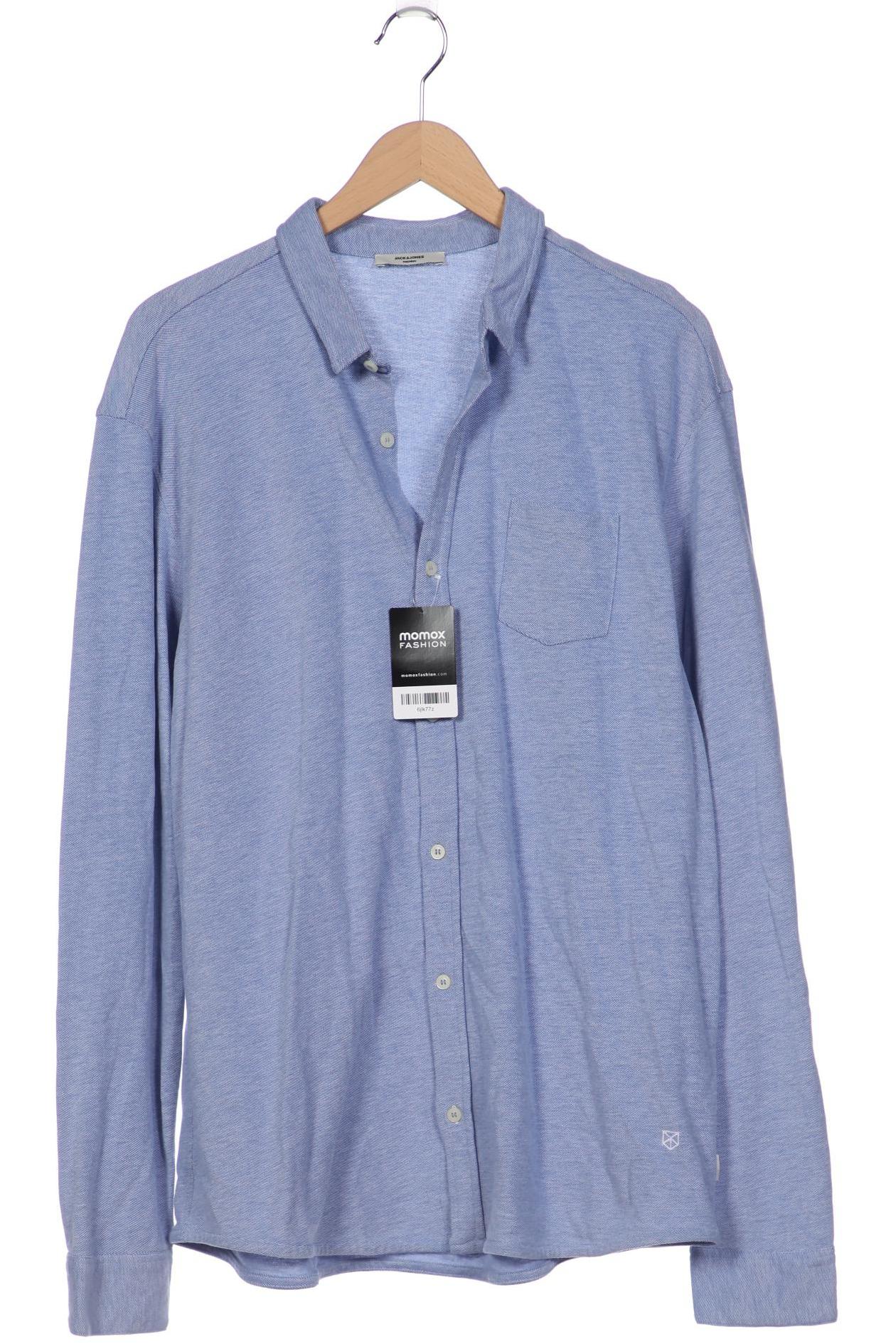 

Jack & Jones Herren Hemd, blau, Gr. 56