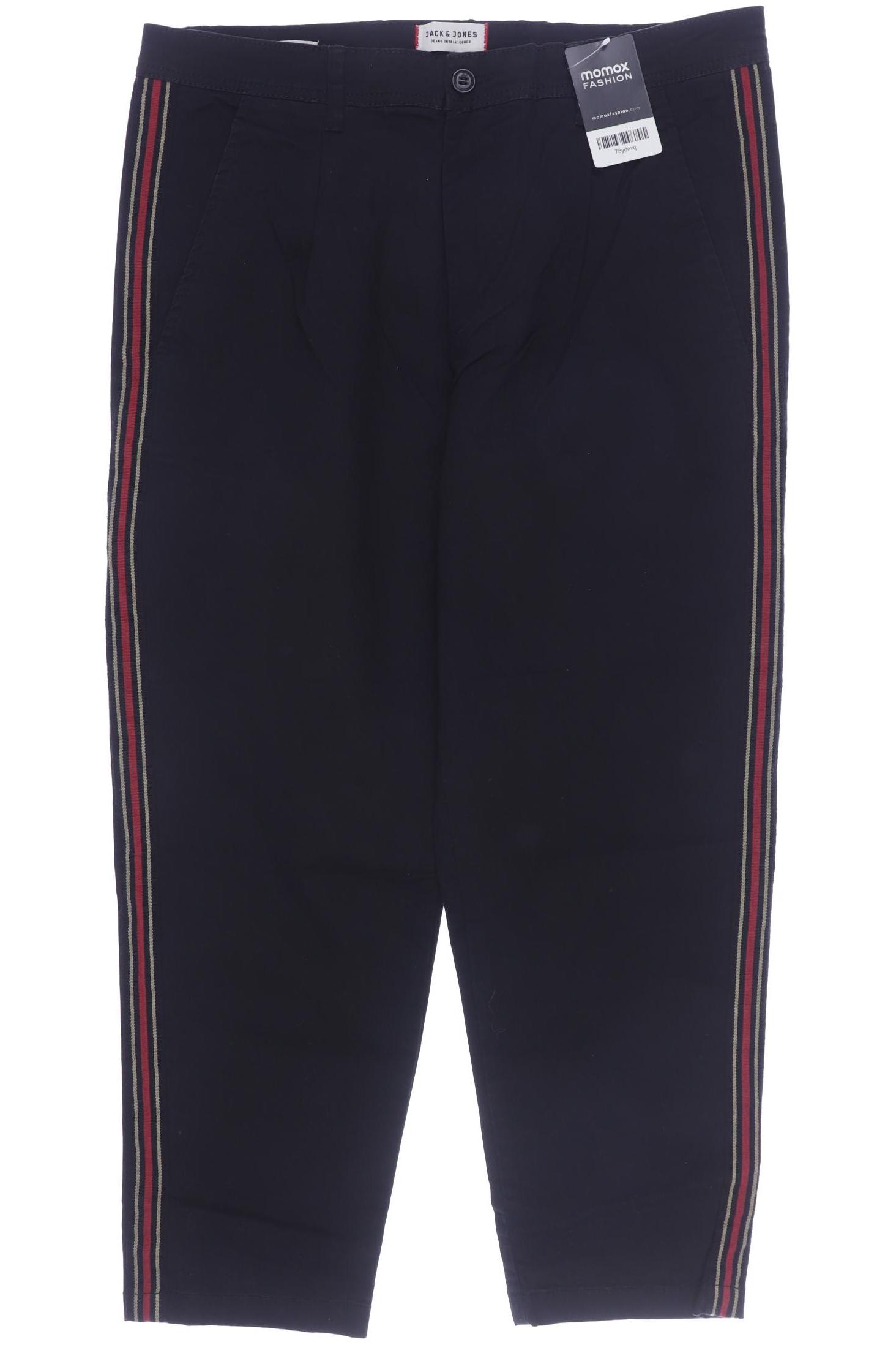 

JACK & JONES Herren Stoffhose, schwarz