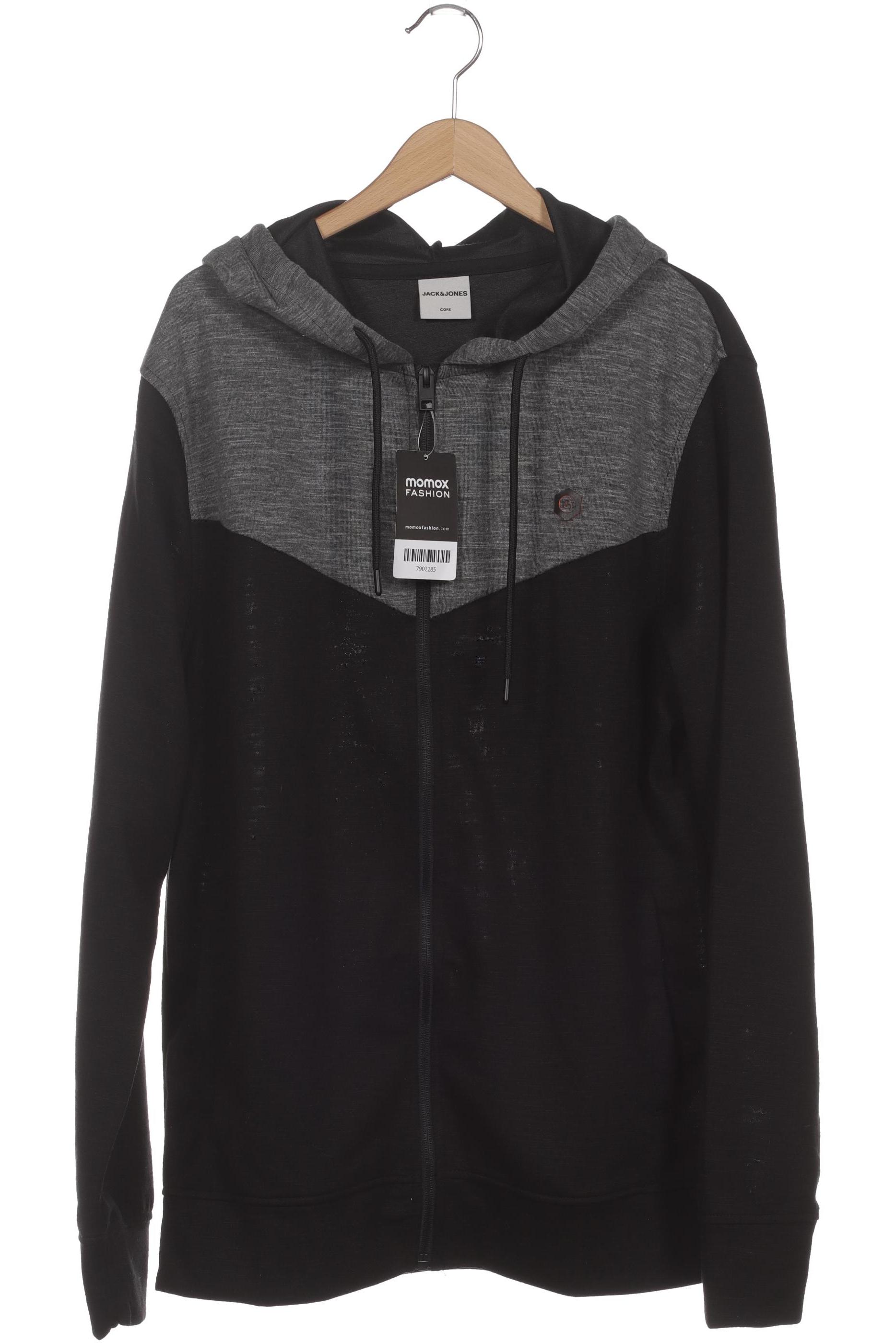 

Jack & Jones Herren Kapuzenpullover, schwarz, Gr. 52