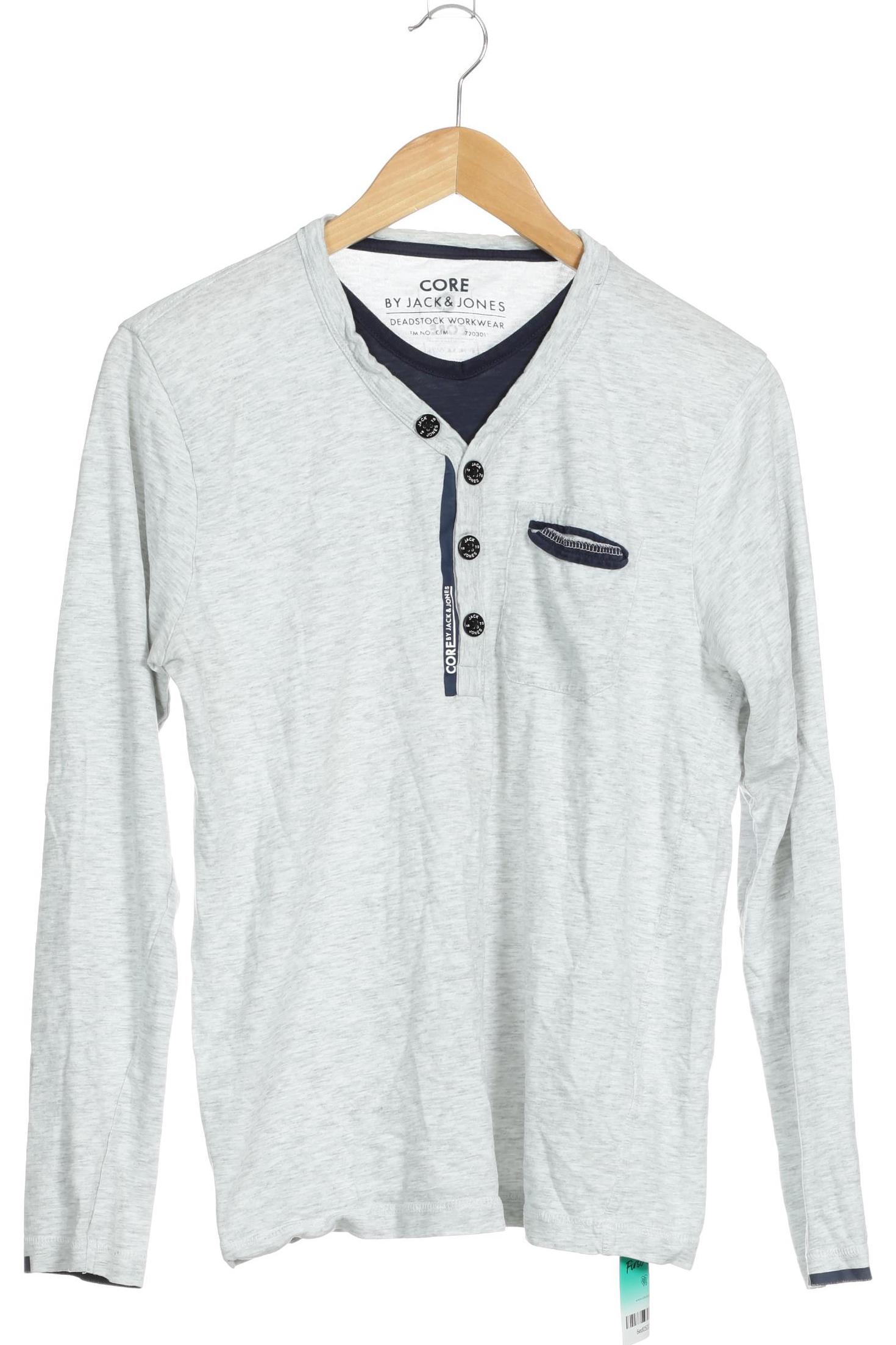

Jack & Jones Herren Langarmshirt, grau, Gr. 52