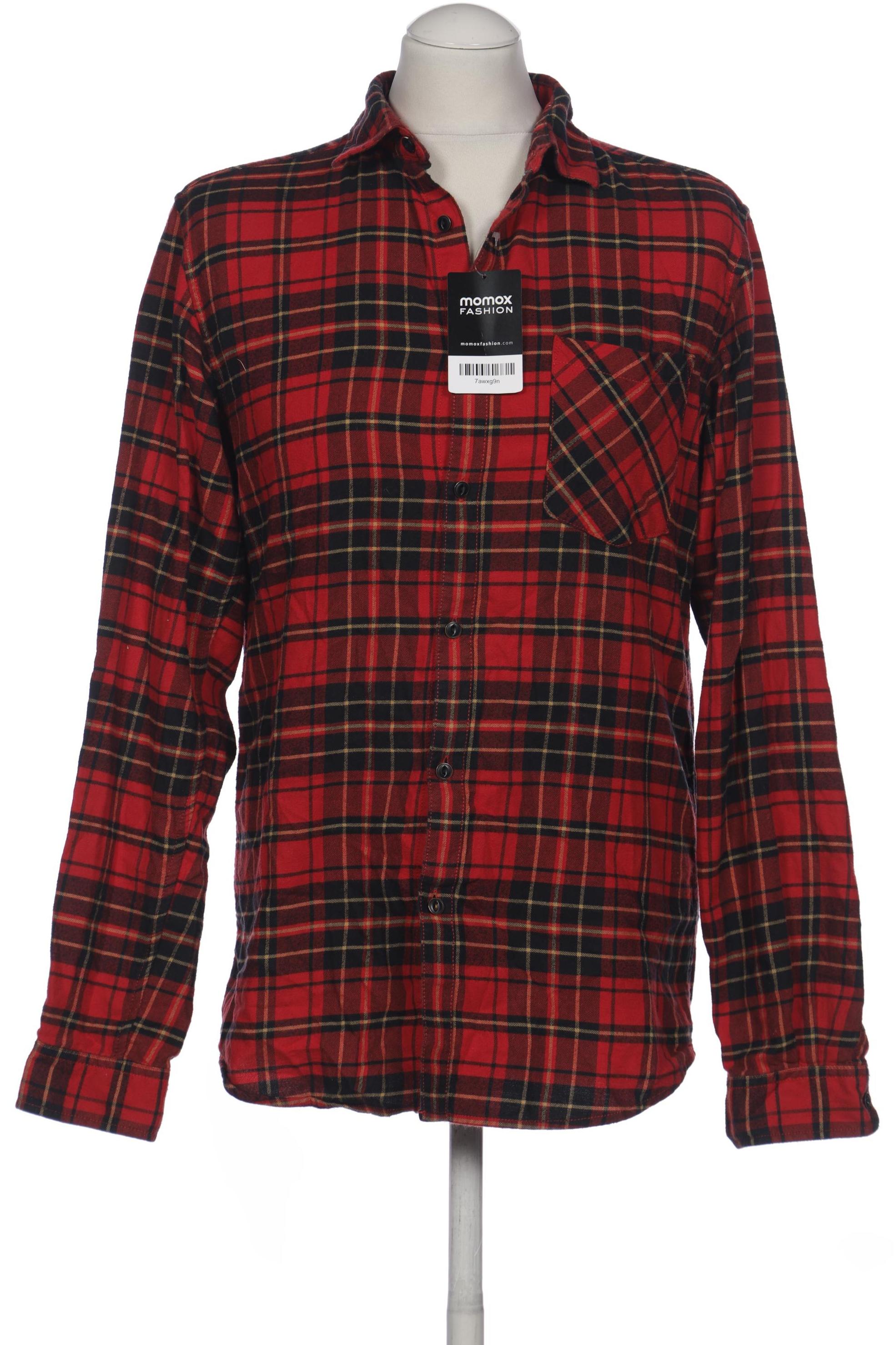 

JACK & JONES Herren Hemd, rot