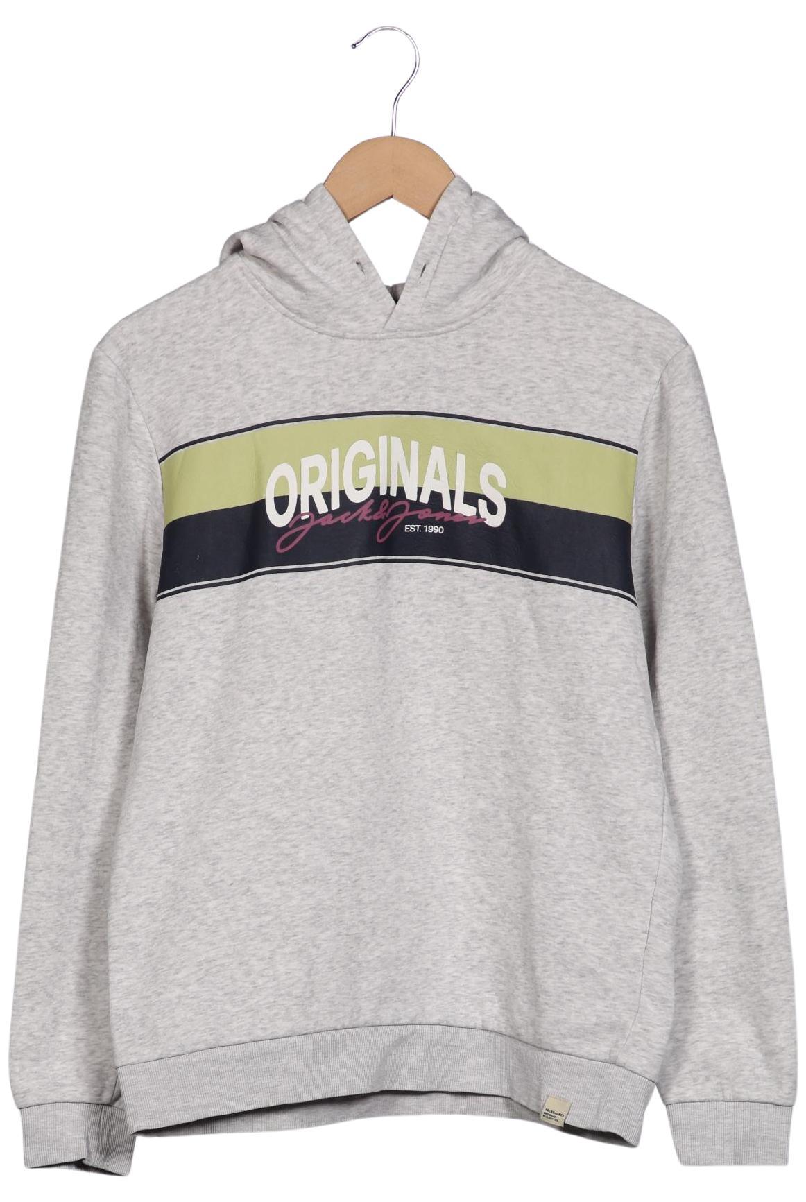 

Jack & Jones Herren Kapuzenpullover, grau, Gr. 46