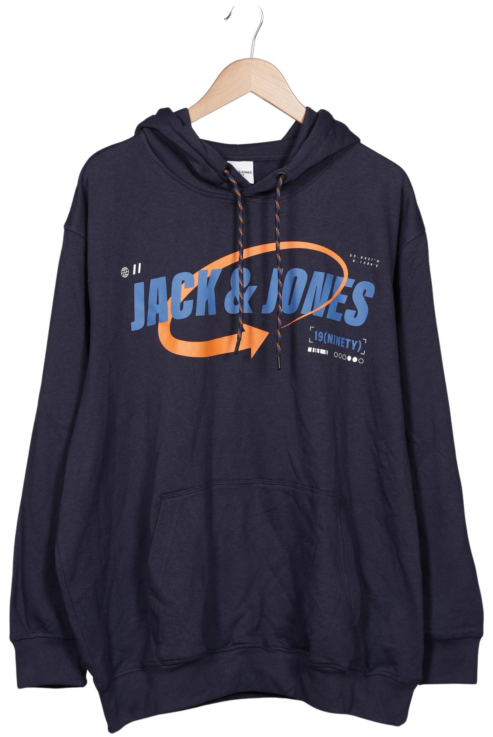 

Jack & Jones Herren Kapuzenpullover, marineblau, Gr. 62