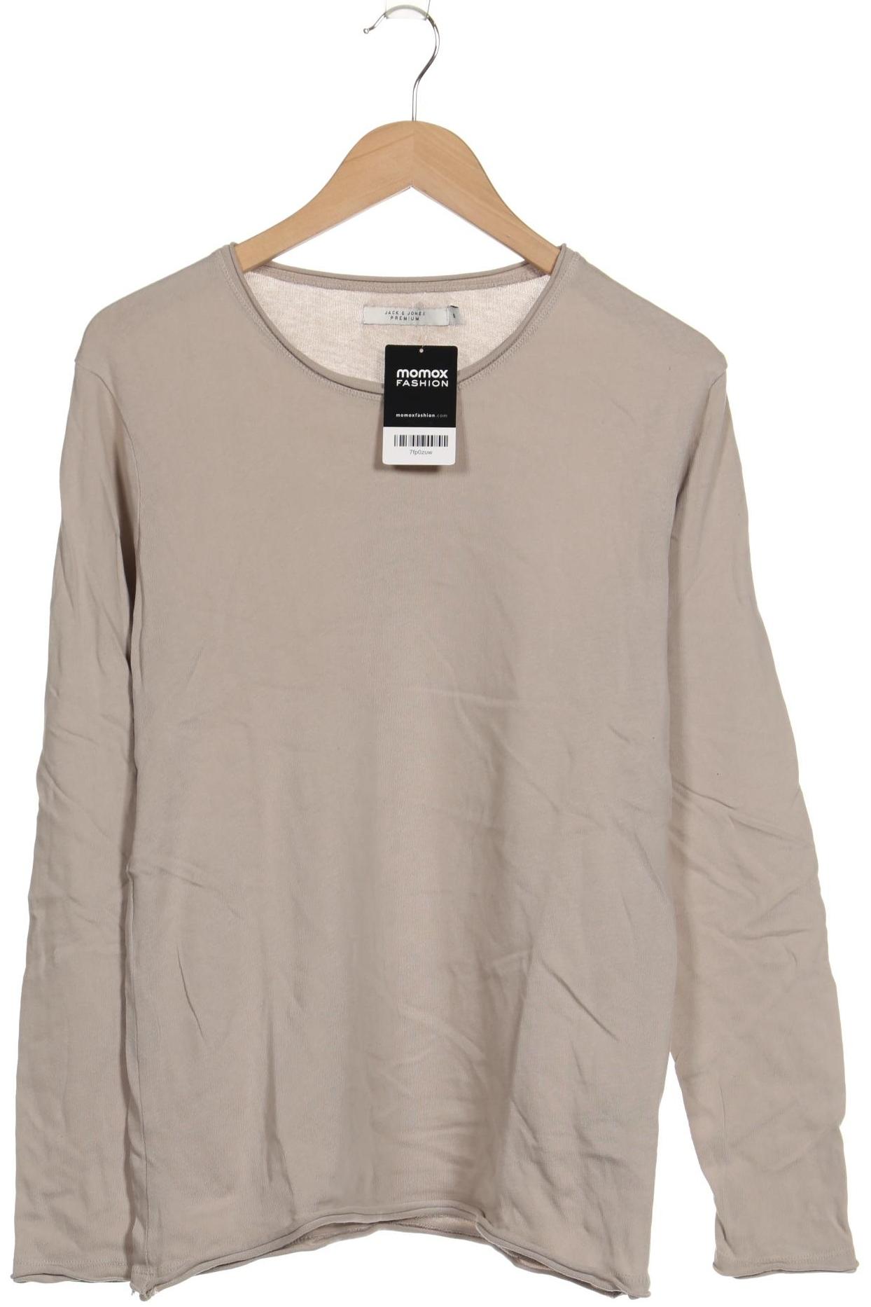

Jack & Jones Herren Langarmshirt, beige, Gr. 46