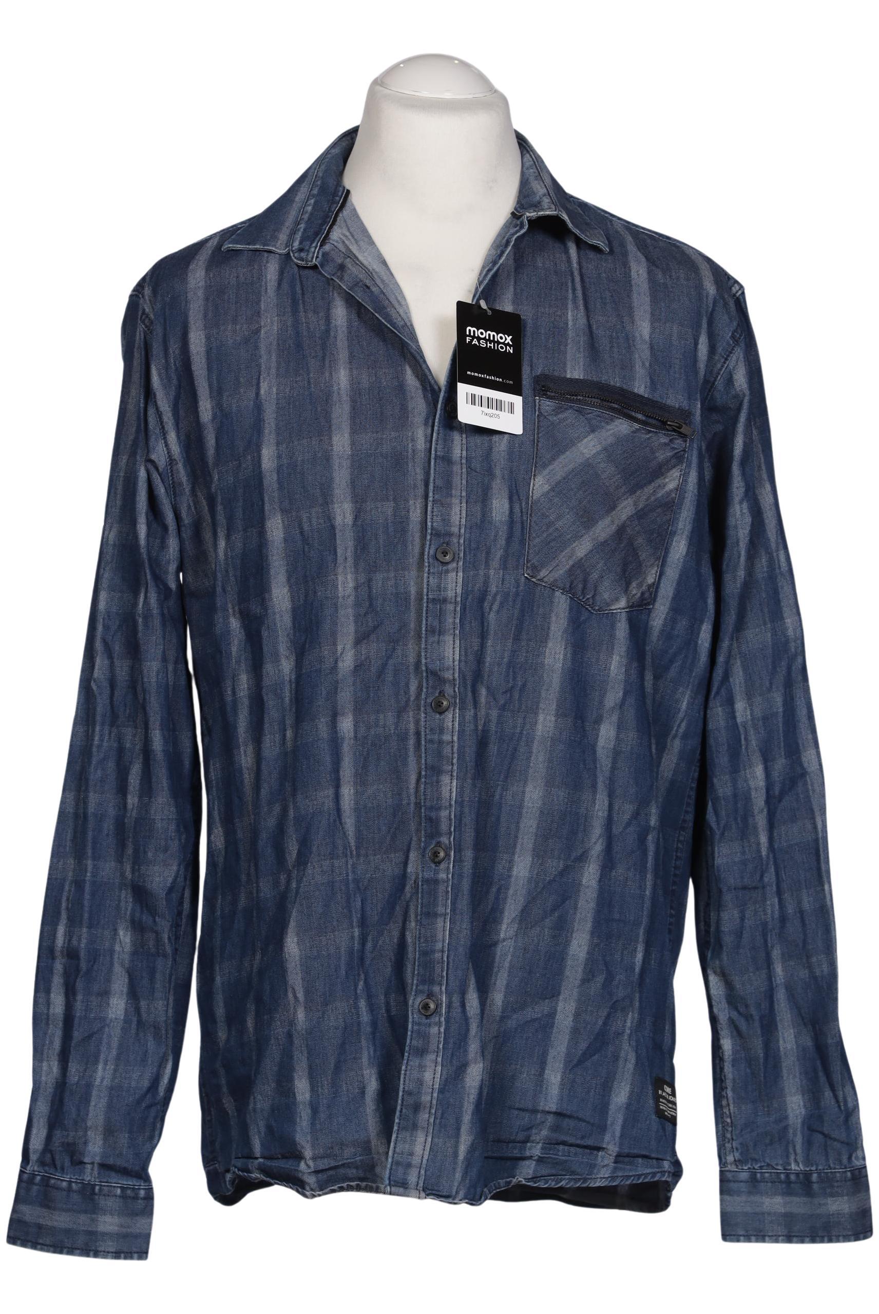 

Jack & Jones Herren Hemd, blau, Gr. 54