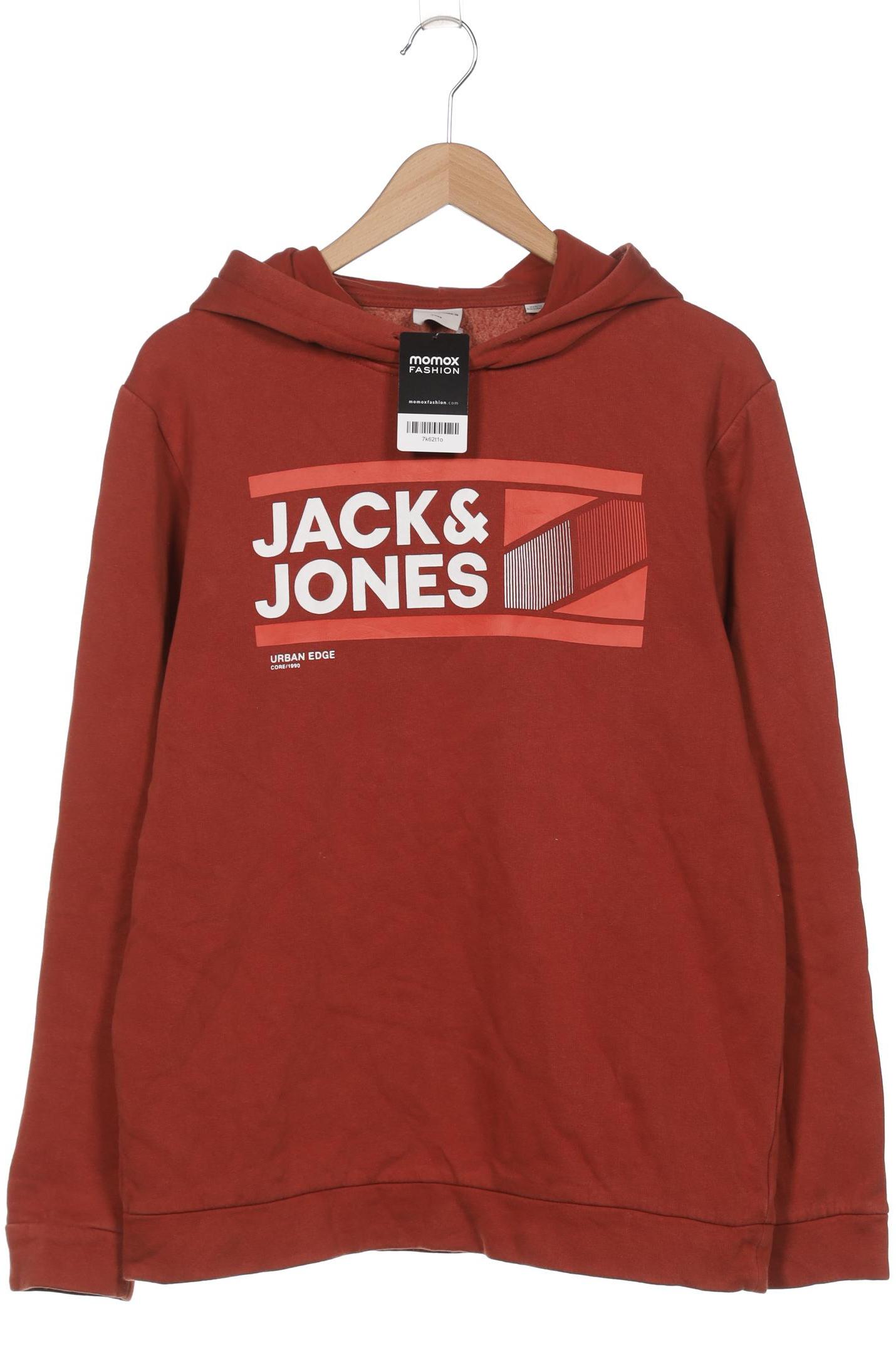 

Jack & Jones Herren Kapuzenpullover, rot, Gr. 52