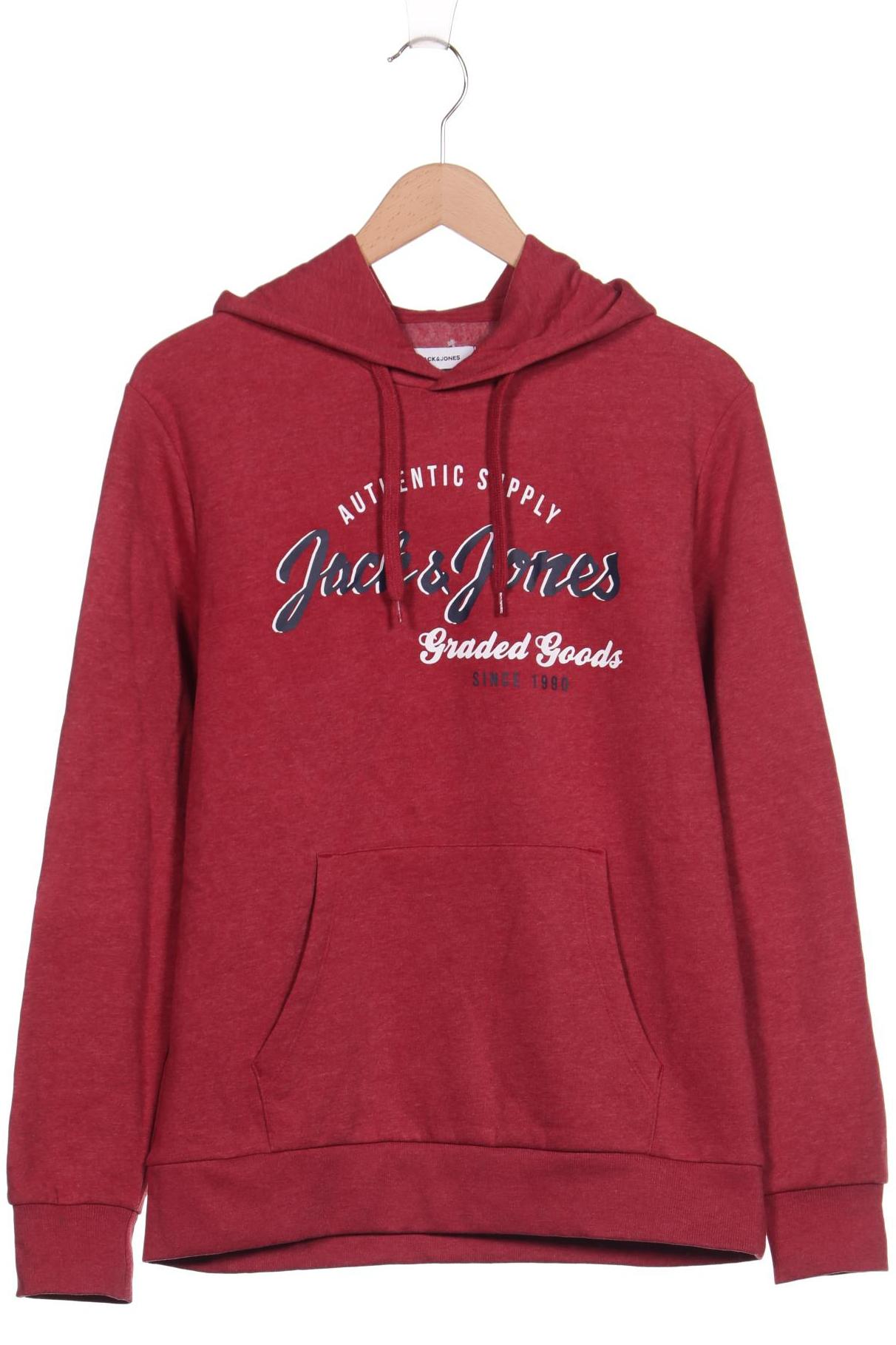 

JACK & JONES Herren Kapuzenpullover, bordeaux