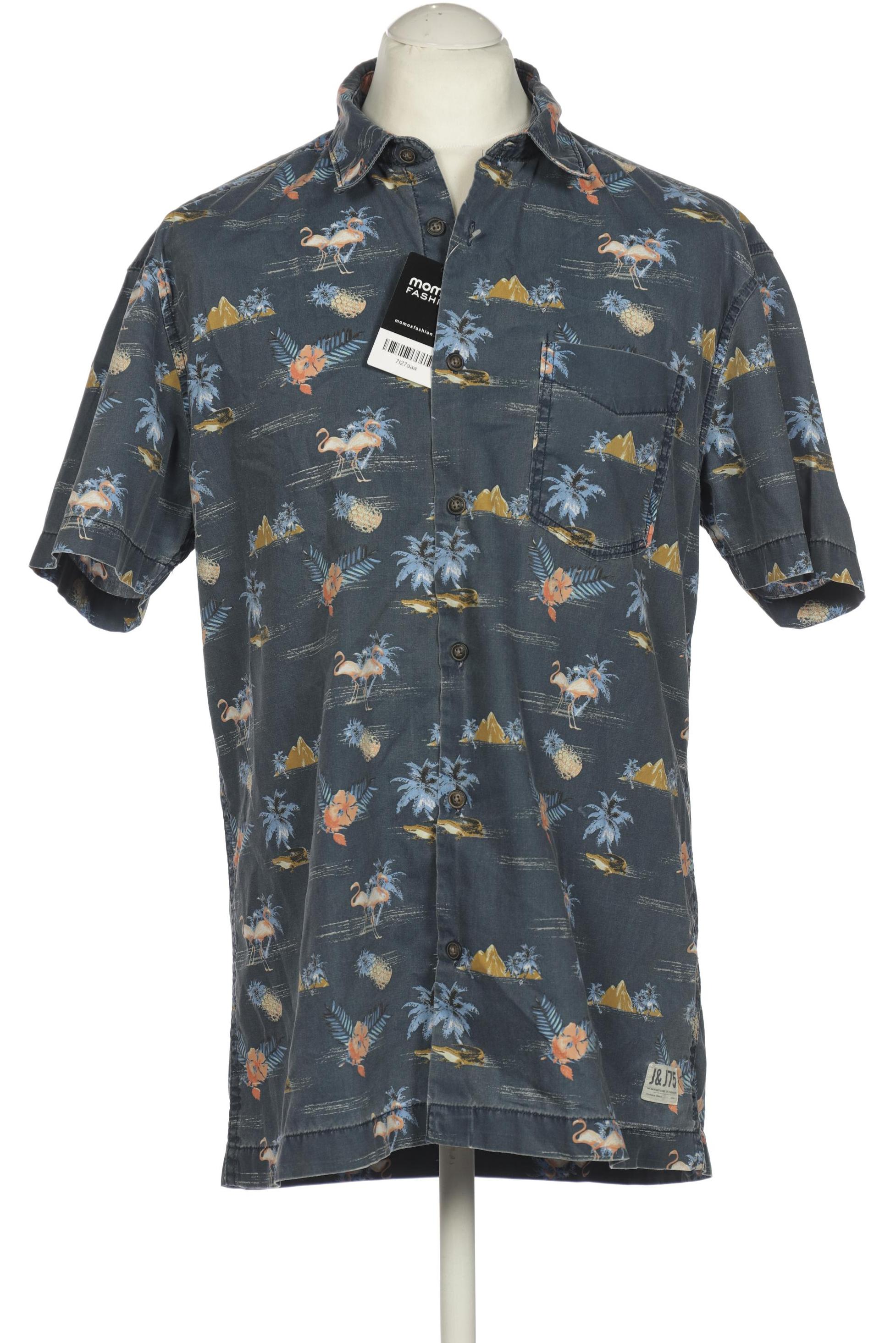 

JACK & JONES Herren Hemd, blau