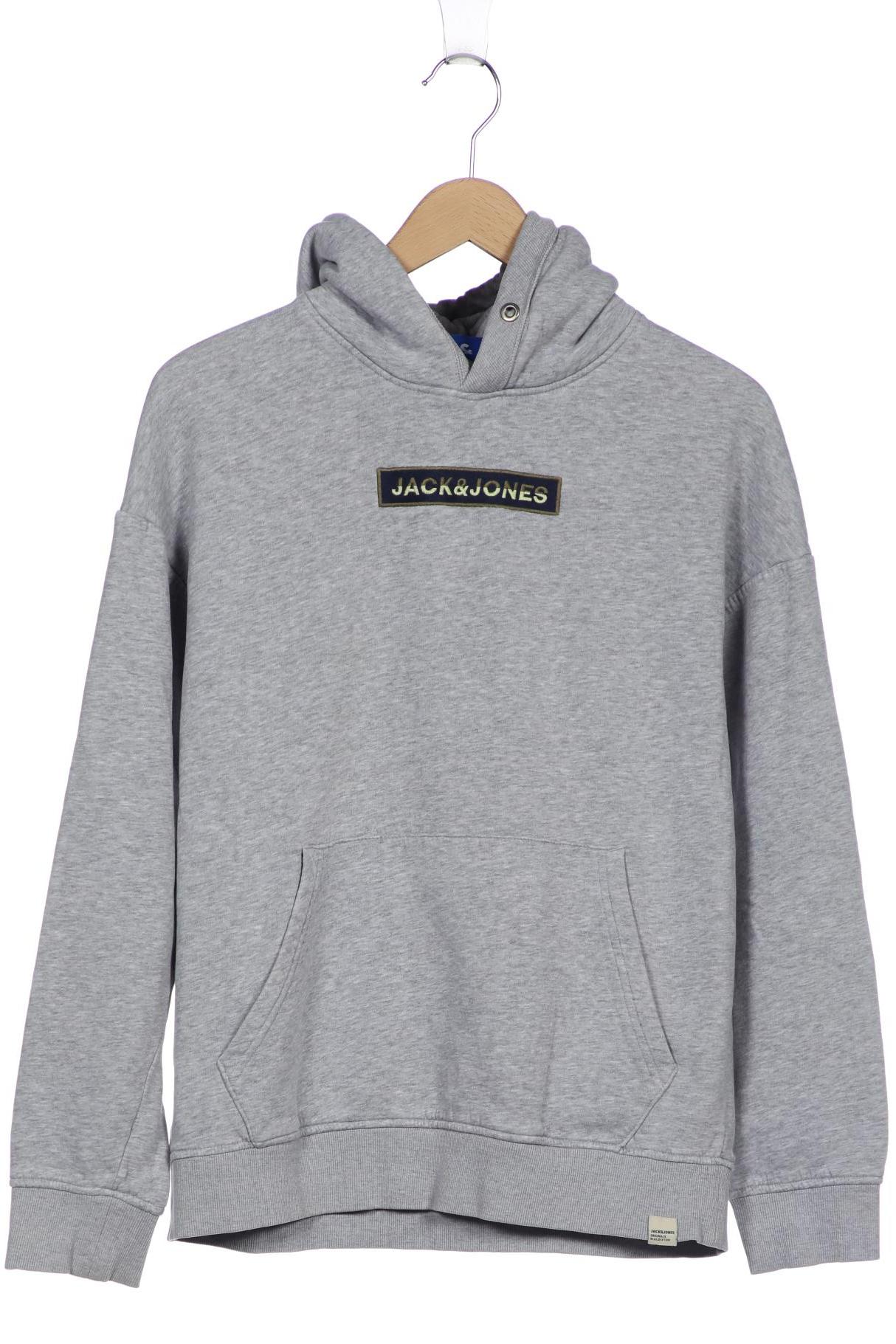 

JACK & JONES Herren Kapuzenpullover, grau