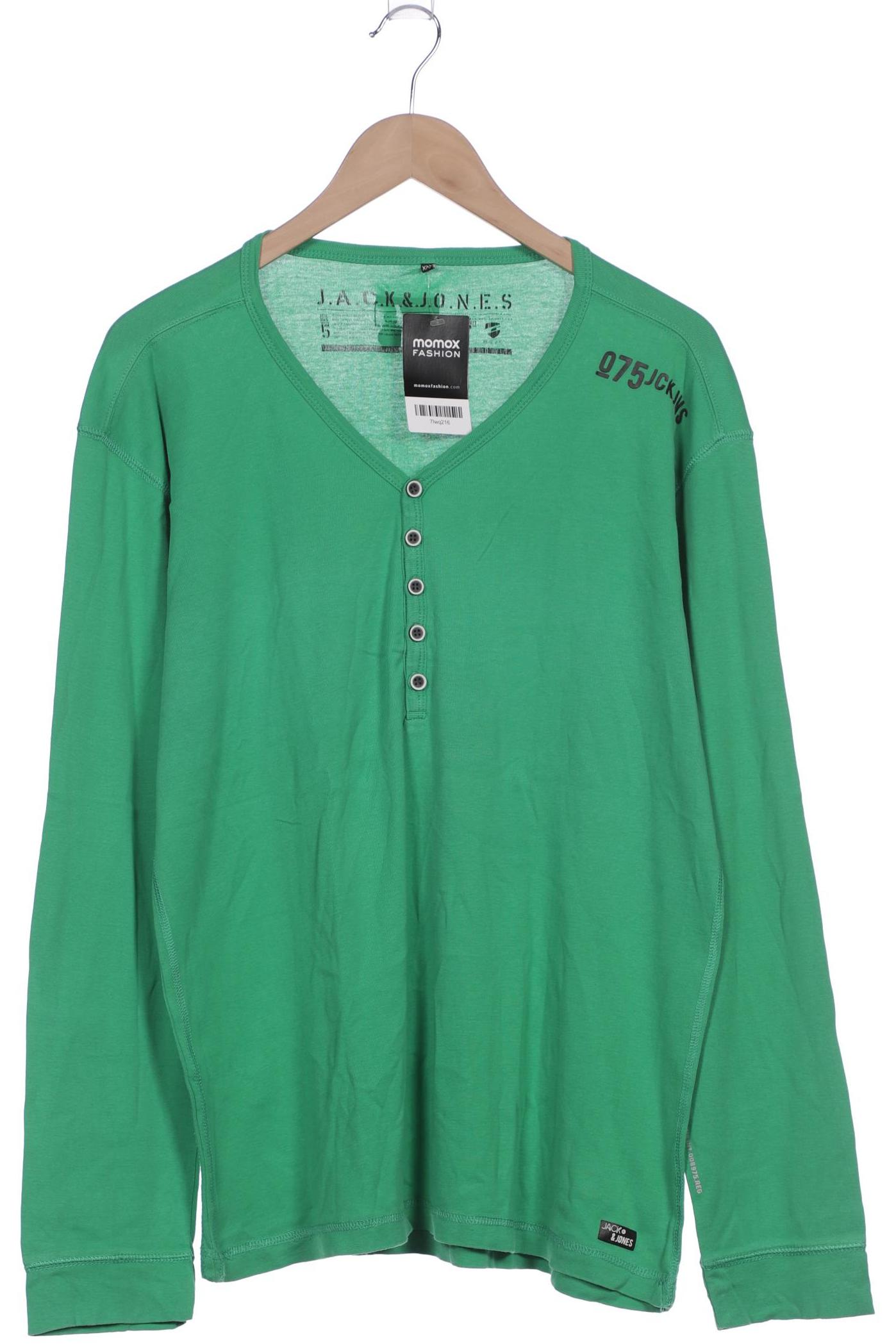 

Jack & Jones Herren Langarmshirt, grün, Gr. 56