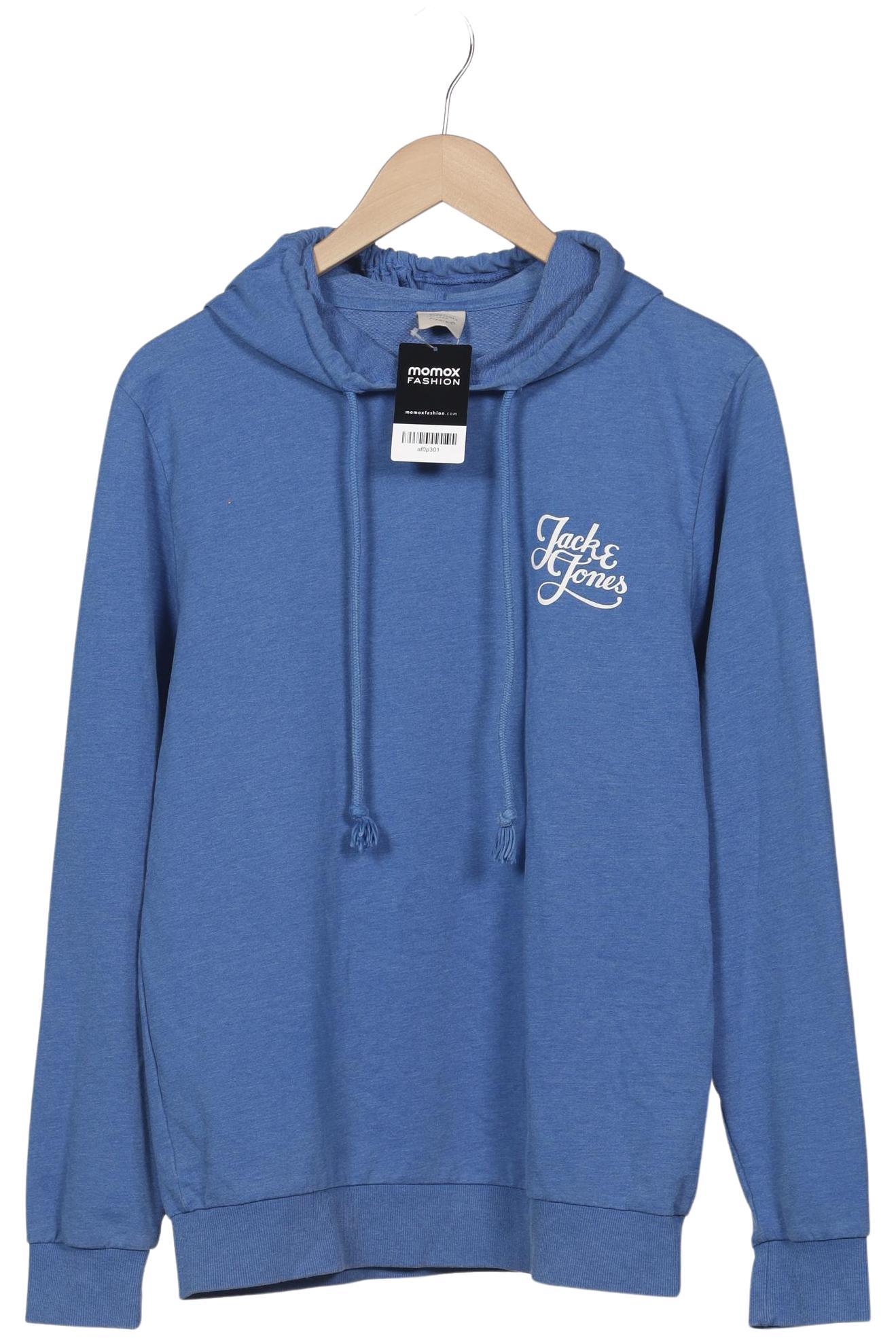 

Jack & Jones Herren Kapuzenpullover, blau, Gr. 48