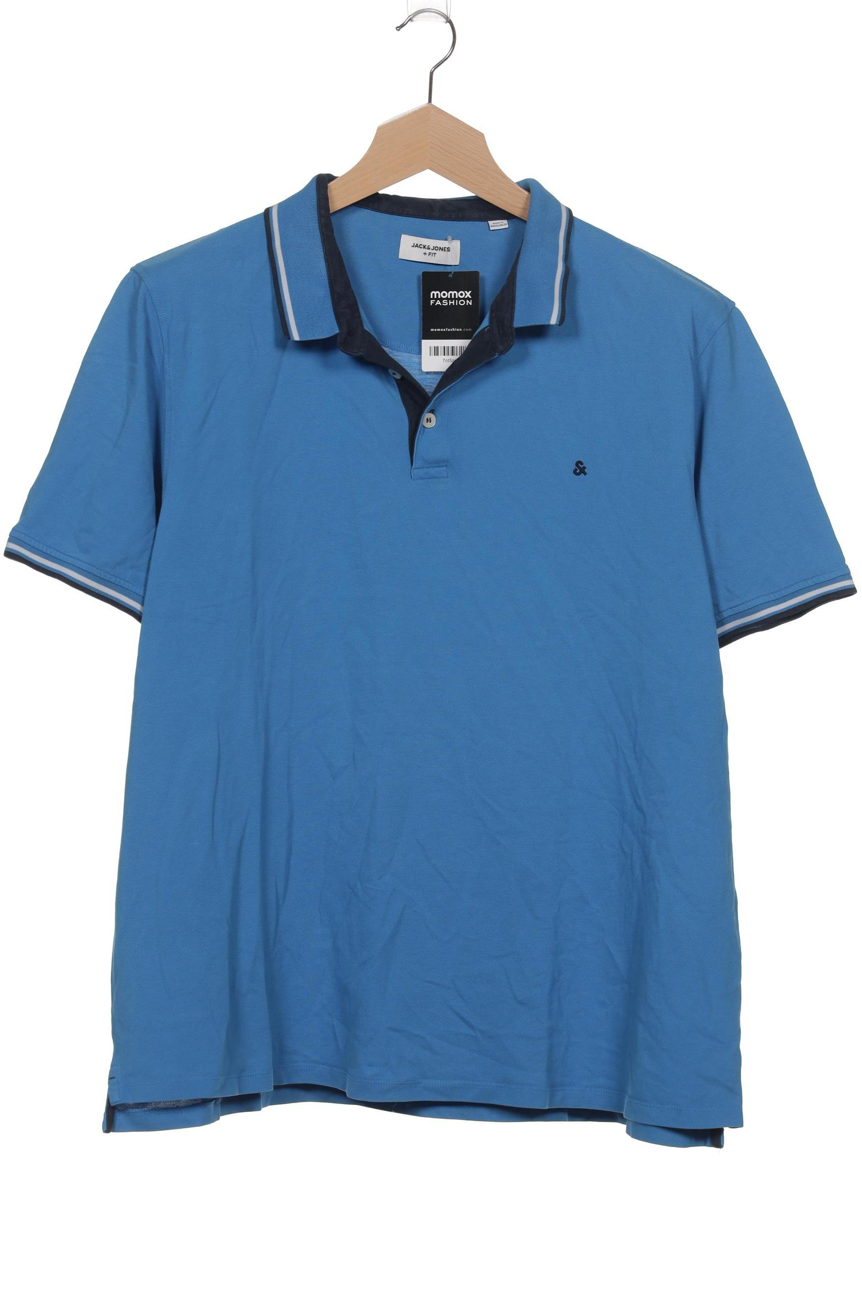 

Jack & Jones Herren Poloshirt, blau, Gr. 62