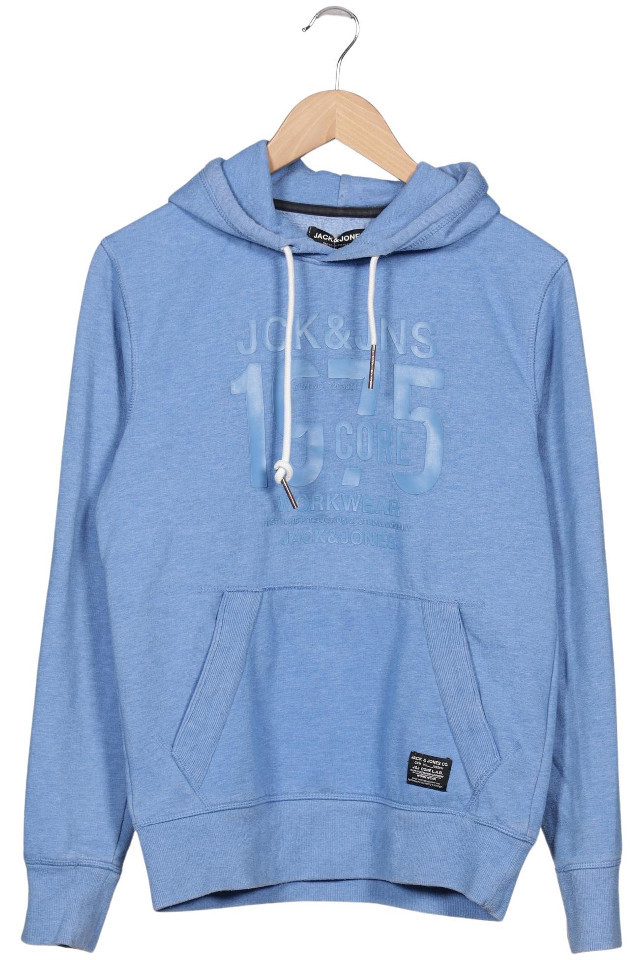 

Jack & Jones Herren Kapuzenpullover, blau, Gr. 48