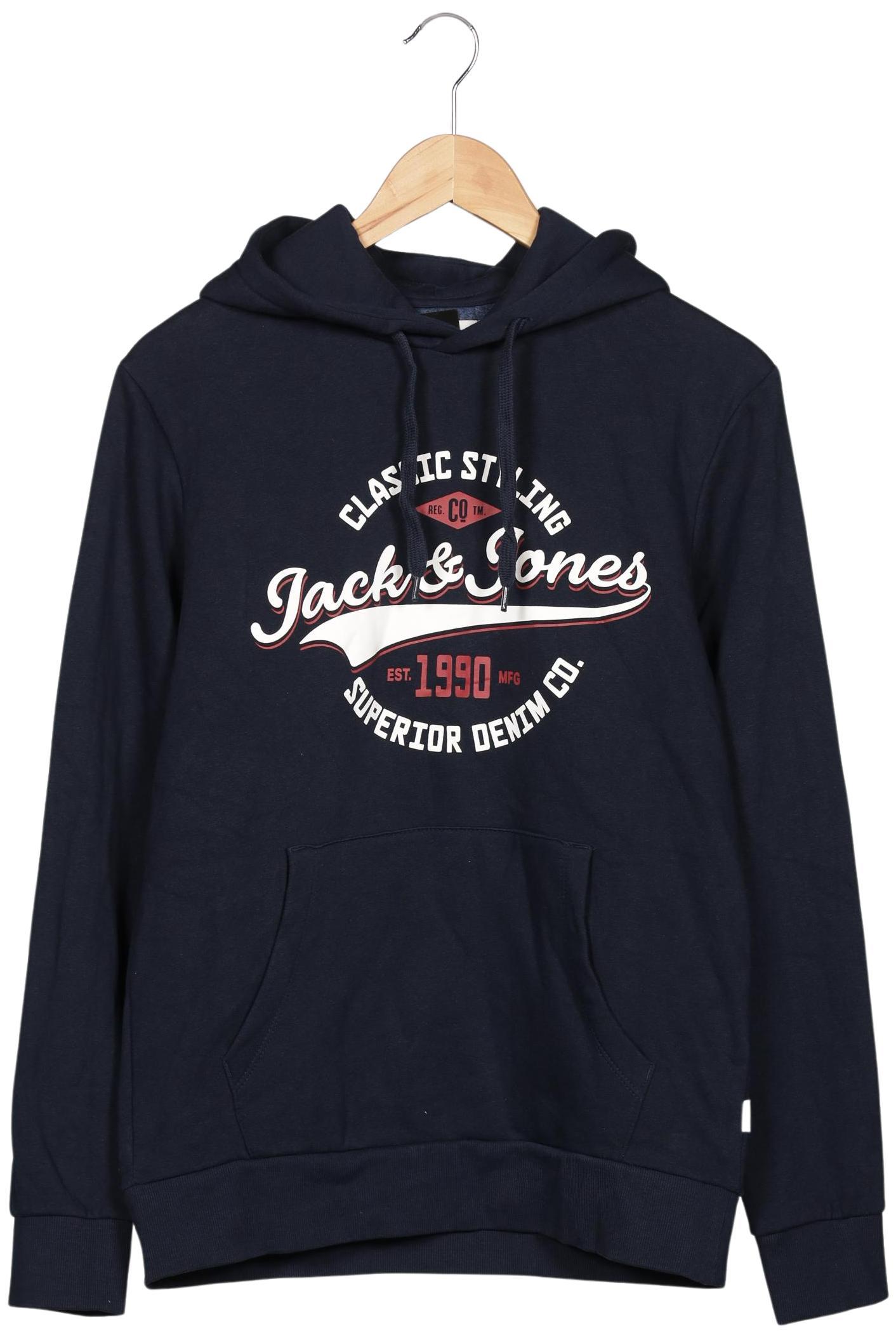 

Jack & Jones Herren Kapuzenpullover, marineblau, Gr. 46