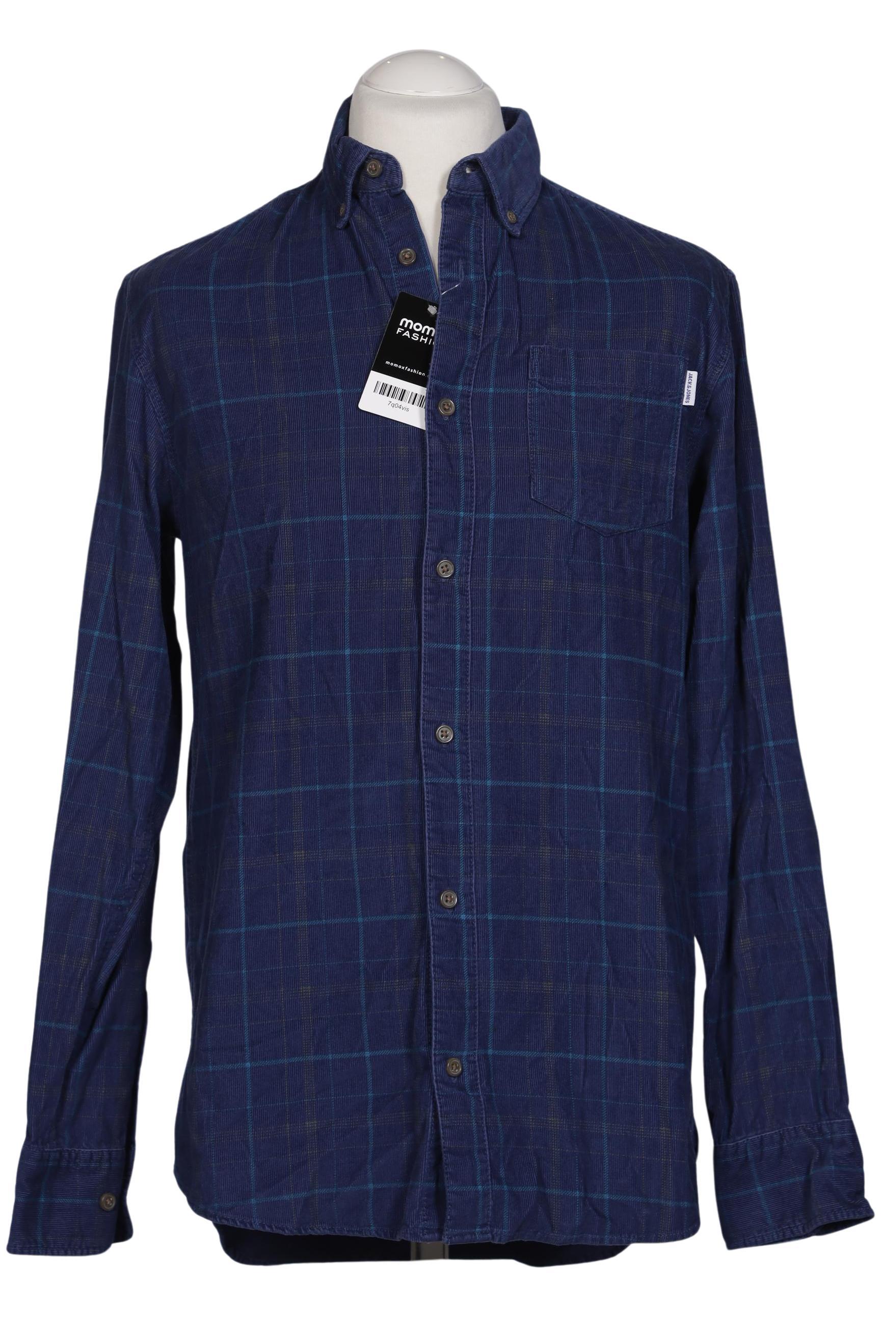 

Jack & Jones Herren Hemd, marineblau, Gr. 48