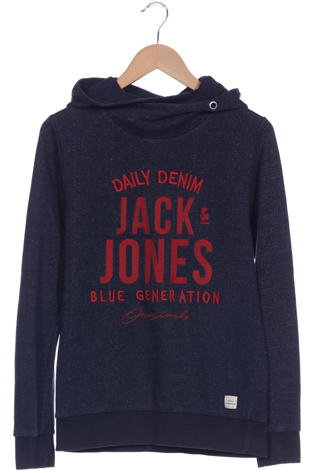 

Jack & Jones Herren Kapuzenpullover, marineblau, Gr. 44