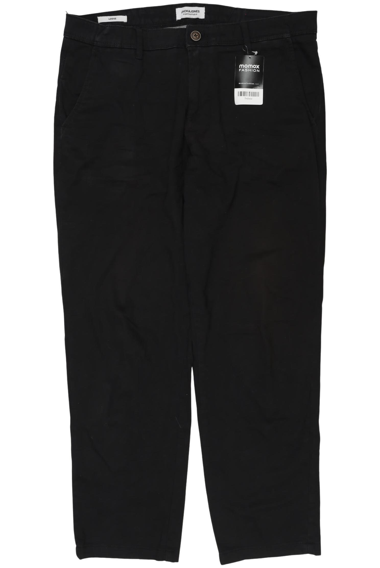 

Jack & Jones Herren Stoffhose, schwarz, Gr. 32