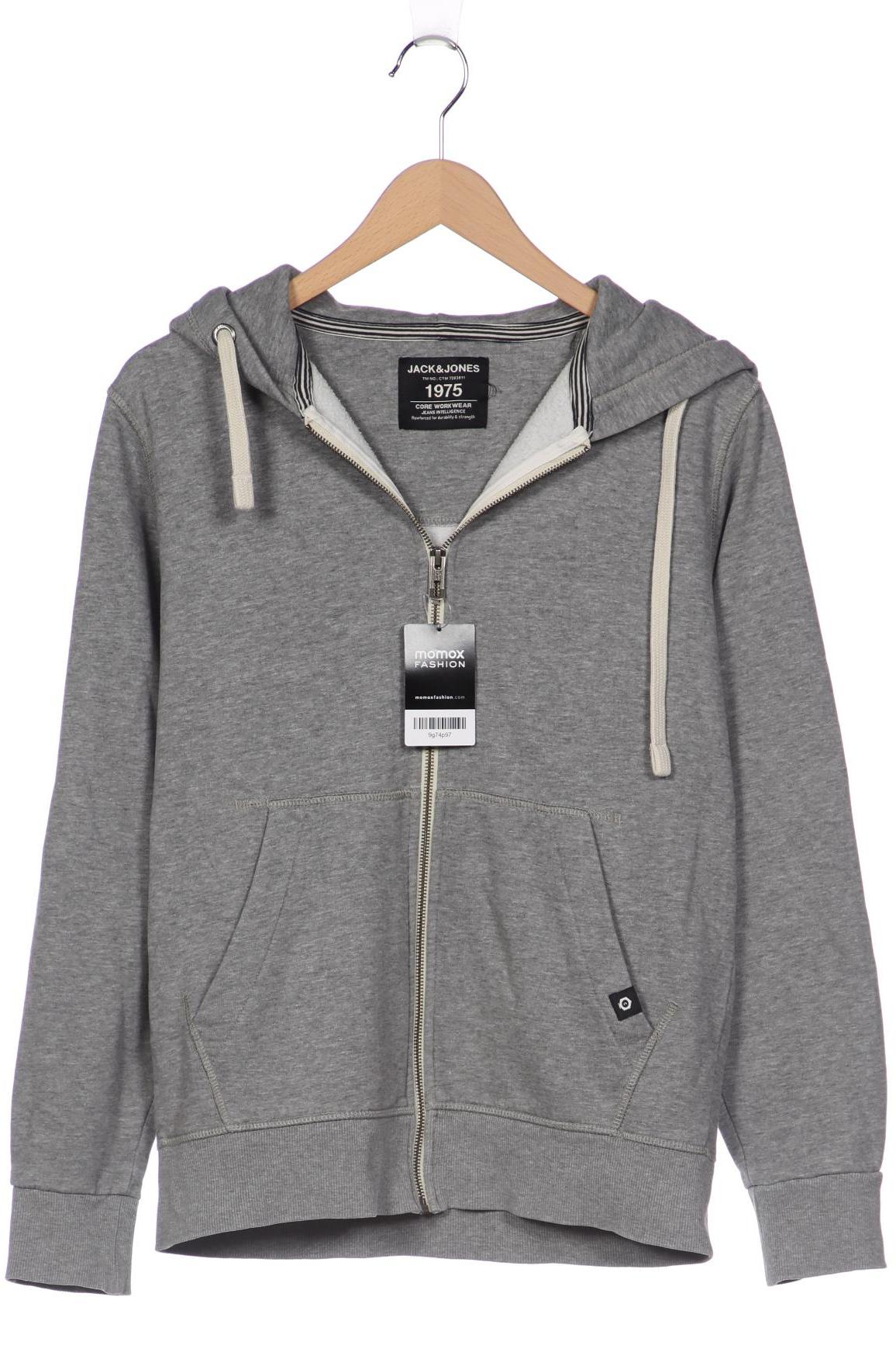 

JACK & JONES Herren Kapuzenpullover, grau