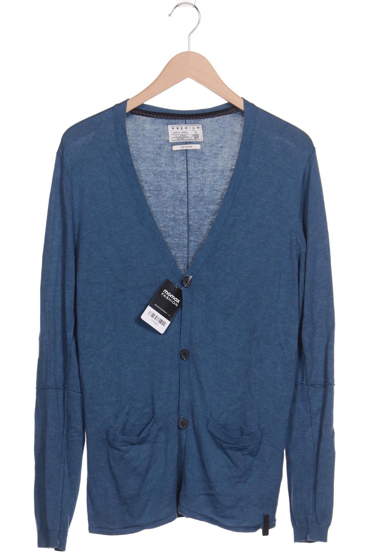 

Jack & Jones Herren Strickjacke, blau, Gr. 48