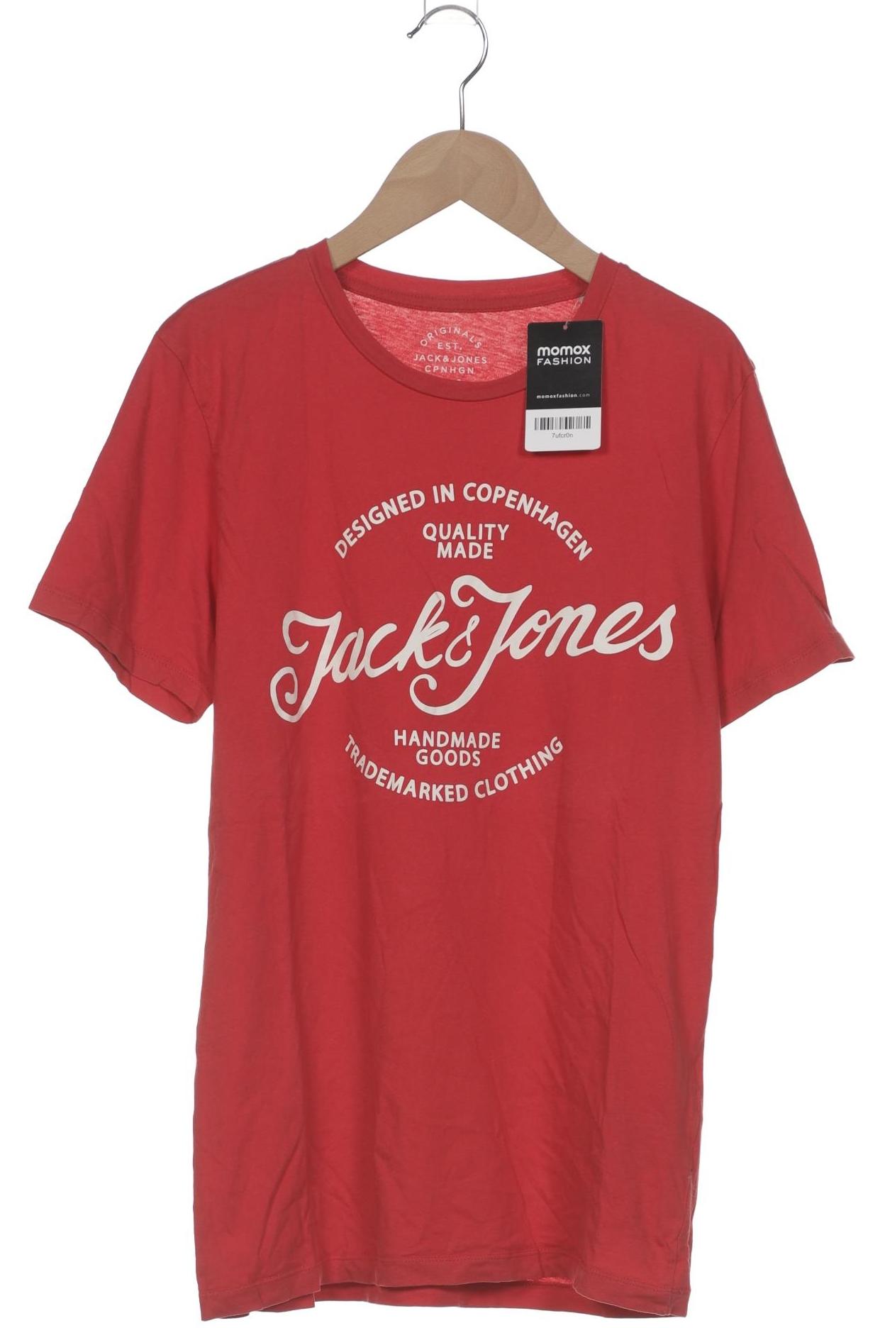 Thumbnail - Jack &amp; Jones Herren T-Shirt, rot, Gr. 46