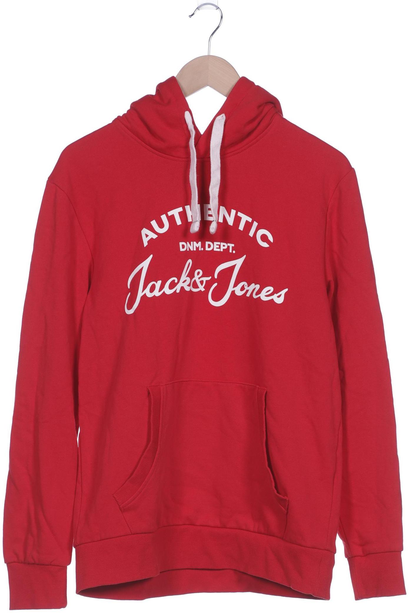 

Jack & Jones Herren Kapuzenpullover, rot, Gr. 52