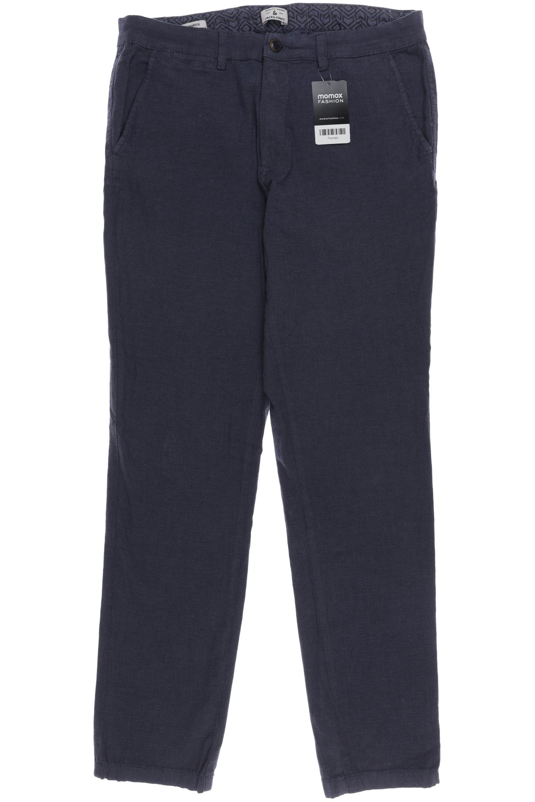 

Jack & Jones Herren Stoffhose, blau, Gr. 34