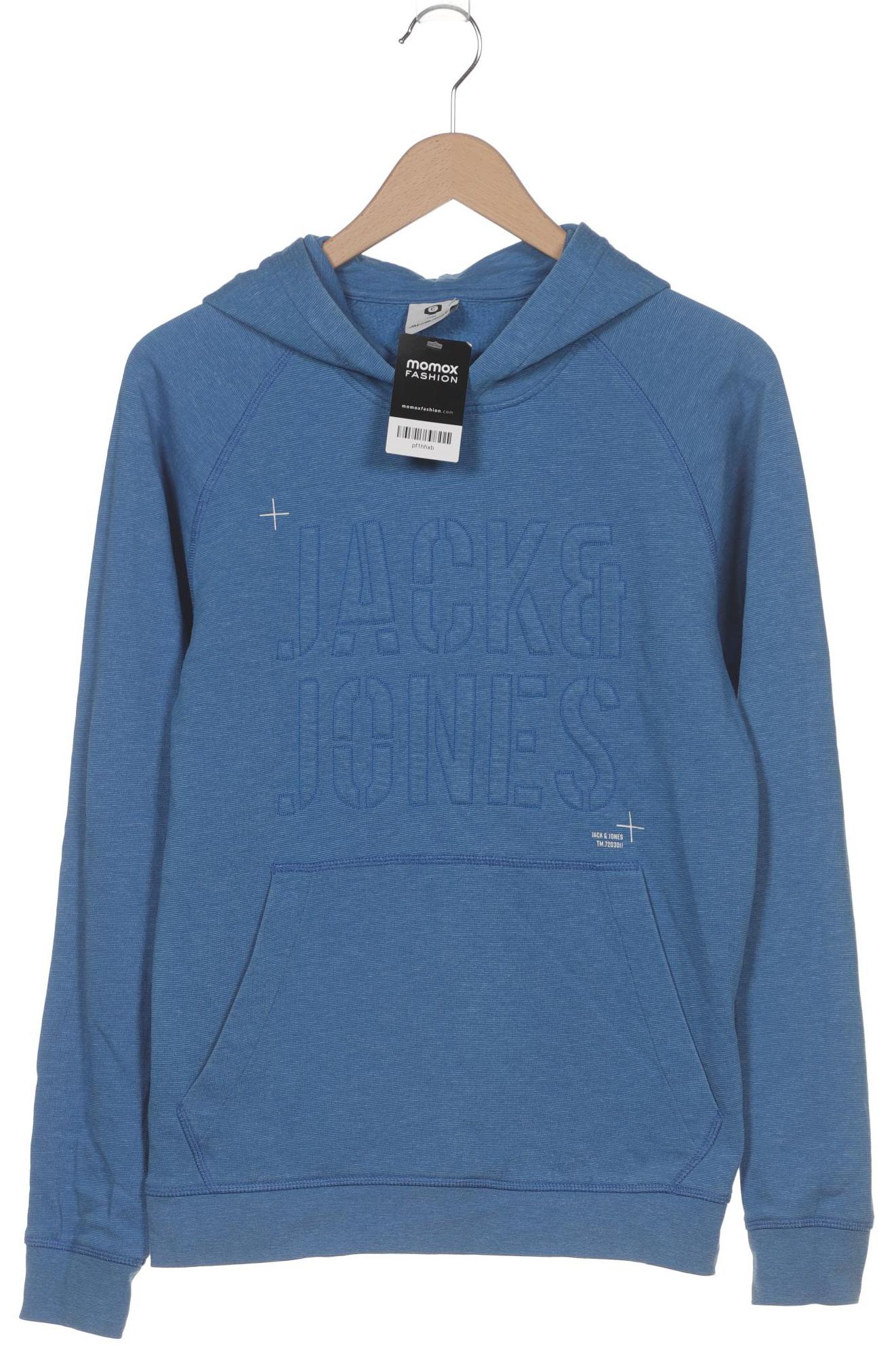 

Jack & Jones Herren Kapuzenpullover, blau, Gr. 46