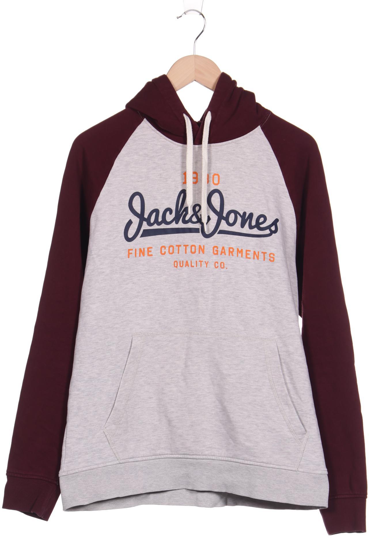 

Jack & Jones Herren Kapuzenpullover, grau