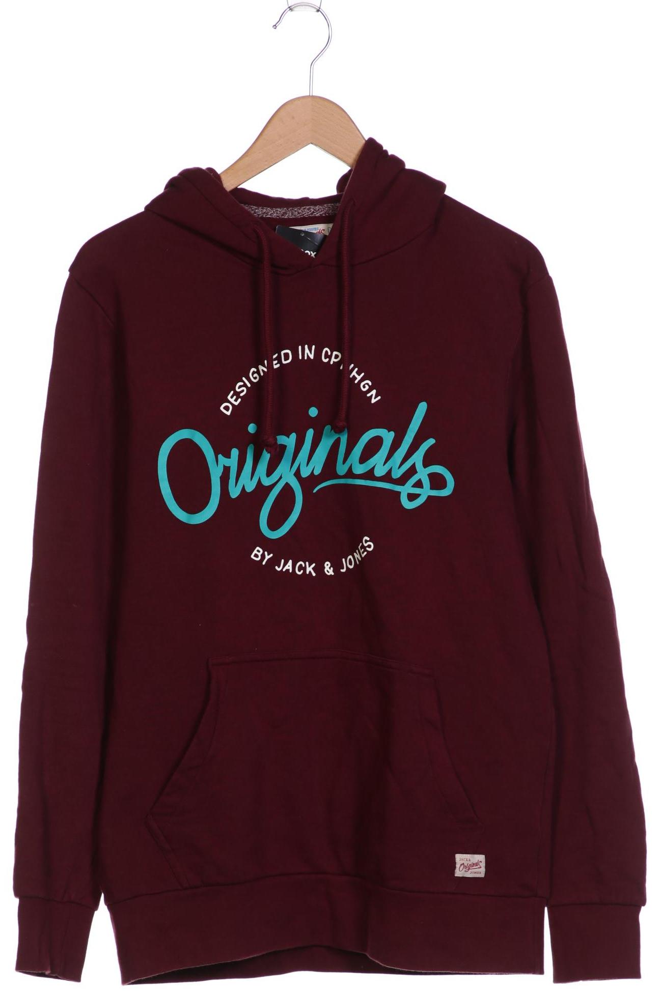 

JACK & JONES Herren Kapuzenpullover, bordeaux