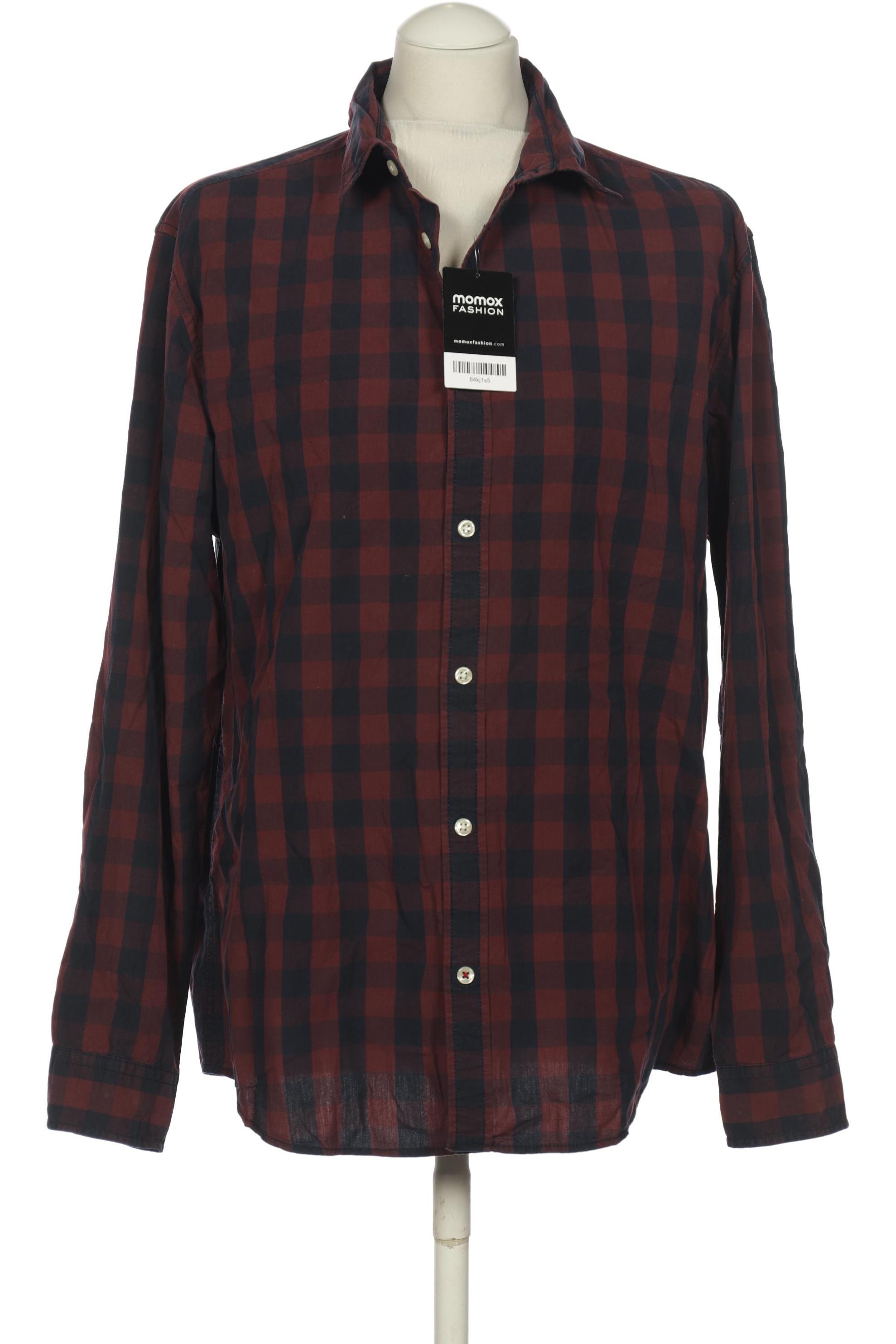 

JACK & JONES Herren Hemd, bordeaux