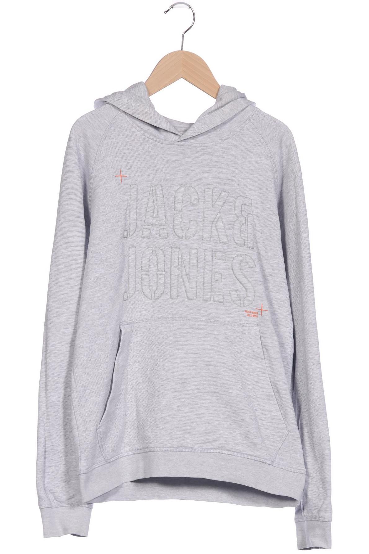 

Jack & Jones Herren Kapuzenpullover, grau, Gr. 46