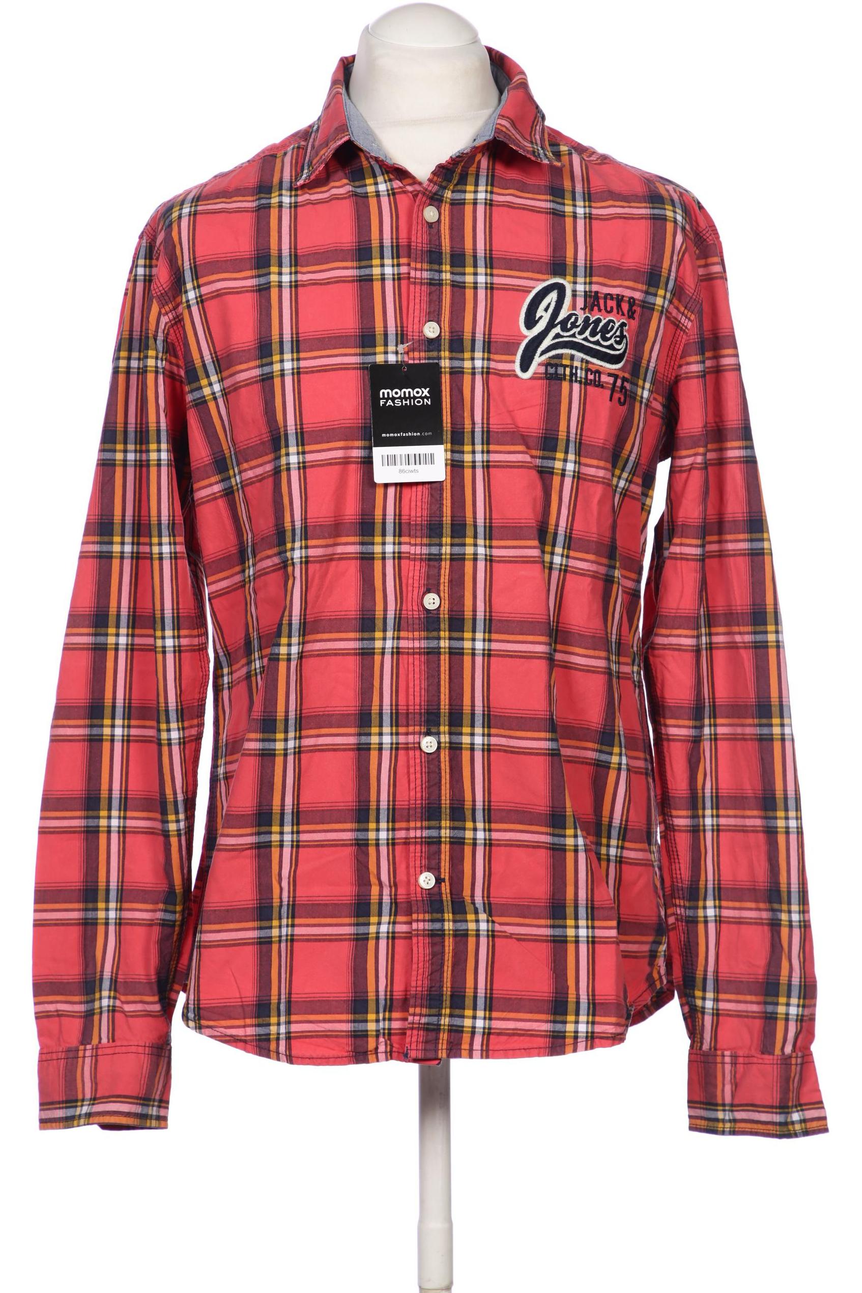 

JACK & JONES Herren Hemd, pink