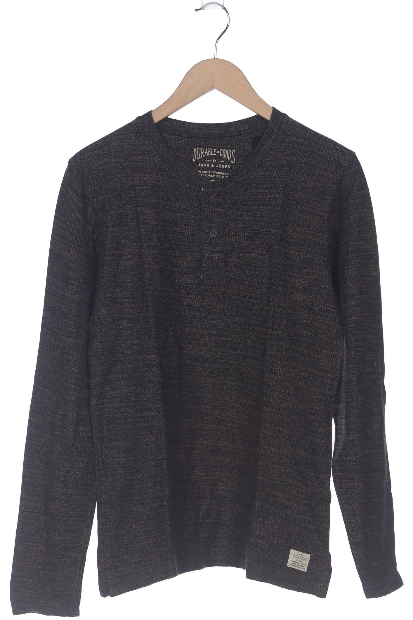 

Jack & Jones Herren Langarmshirt, braun, Gr. 46