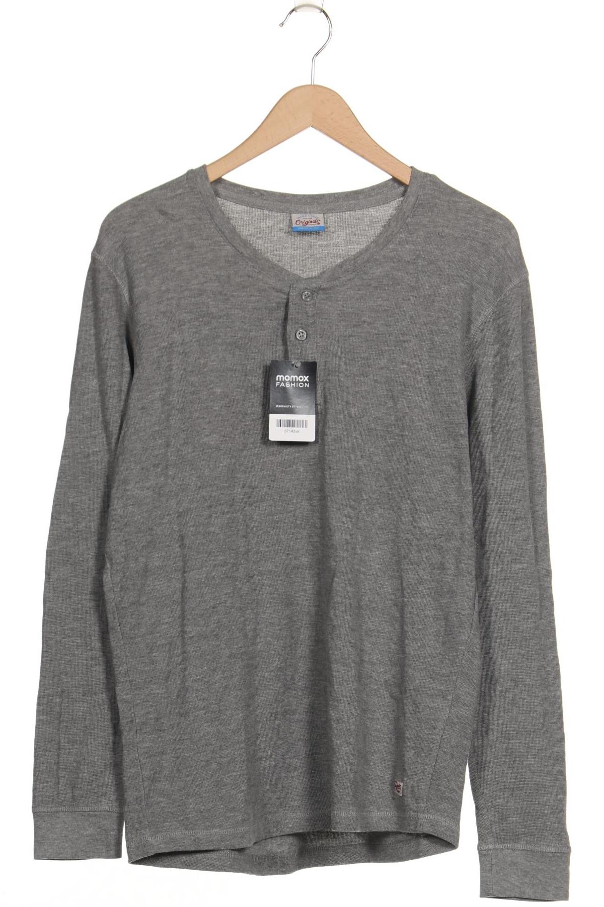 

Jack & Jones Herren Langarmshirt, grau, Gr. 48
