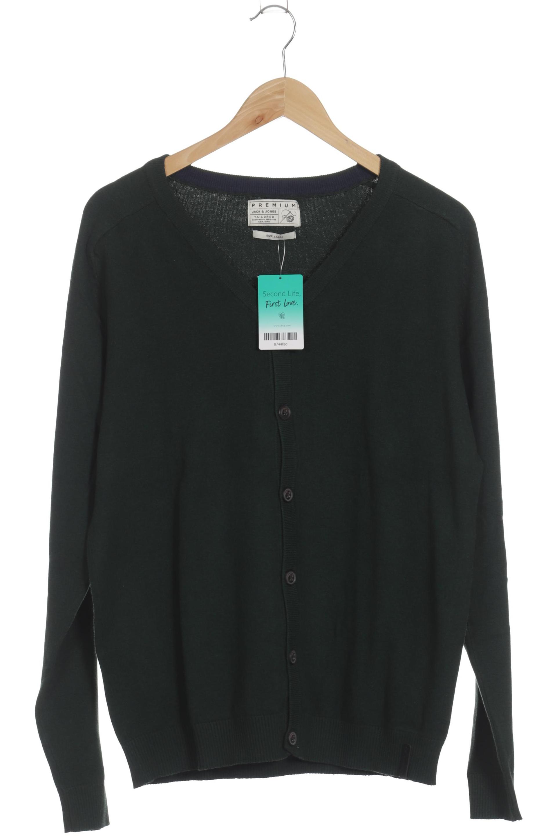 

Jack & Jones Herren Strickjacke, grün, Gr. 52