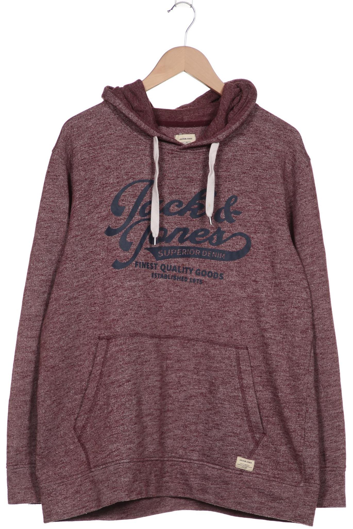 

Jack & Jones Herren Kapuzenpullover, bordeaux