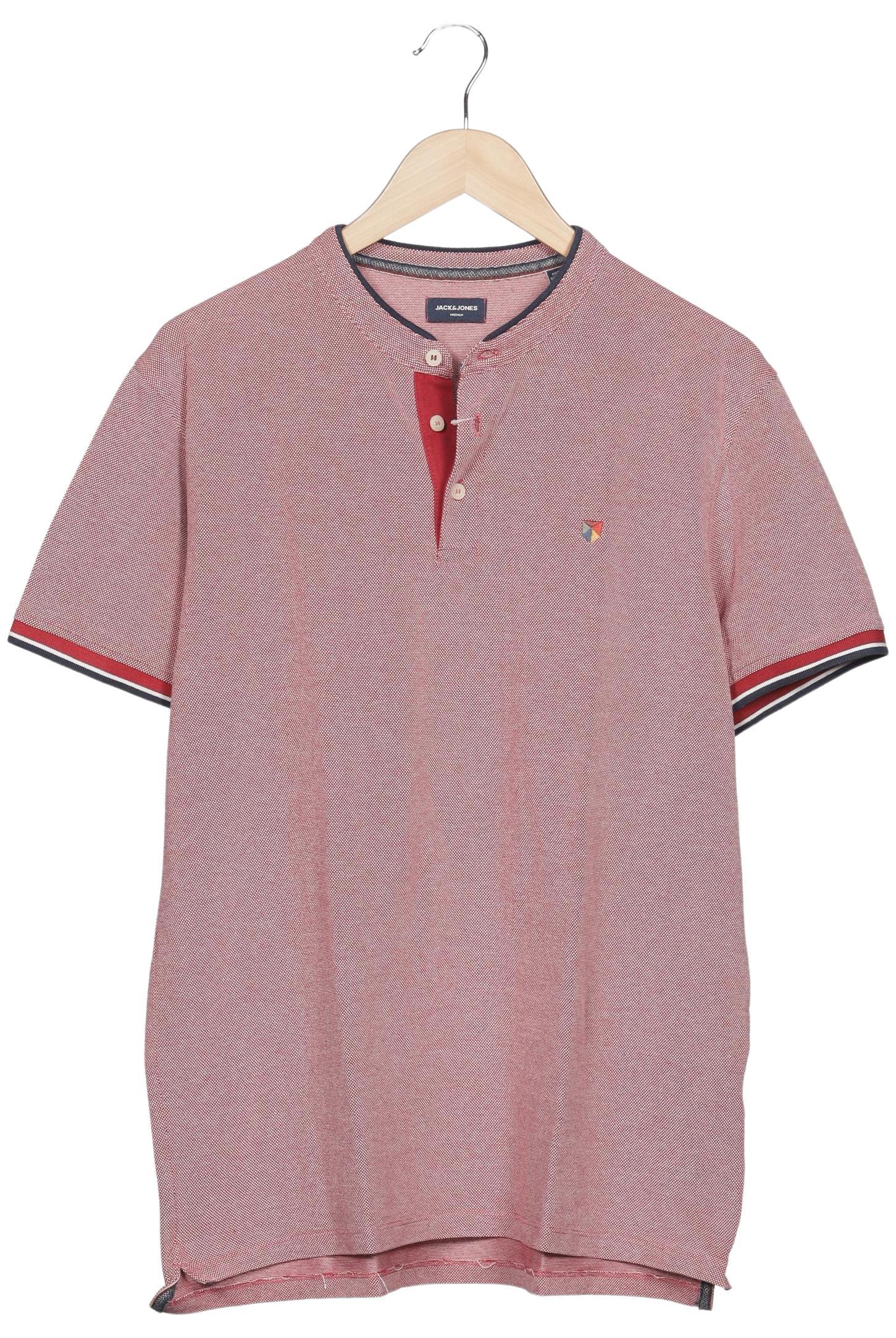 

Jack & Jones Herren Poloshirt, rot, Gr. 54