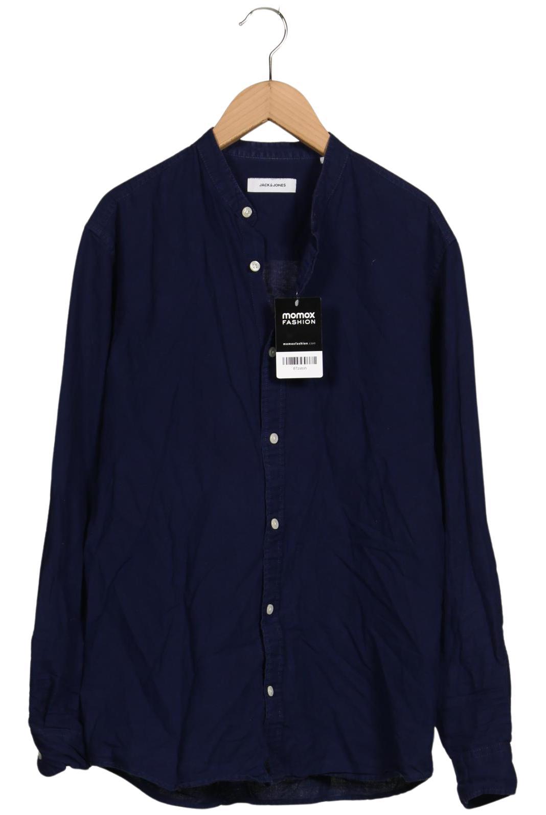 

Jack & Jones Herren Hemd, marineblau, Gr. 46