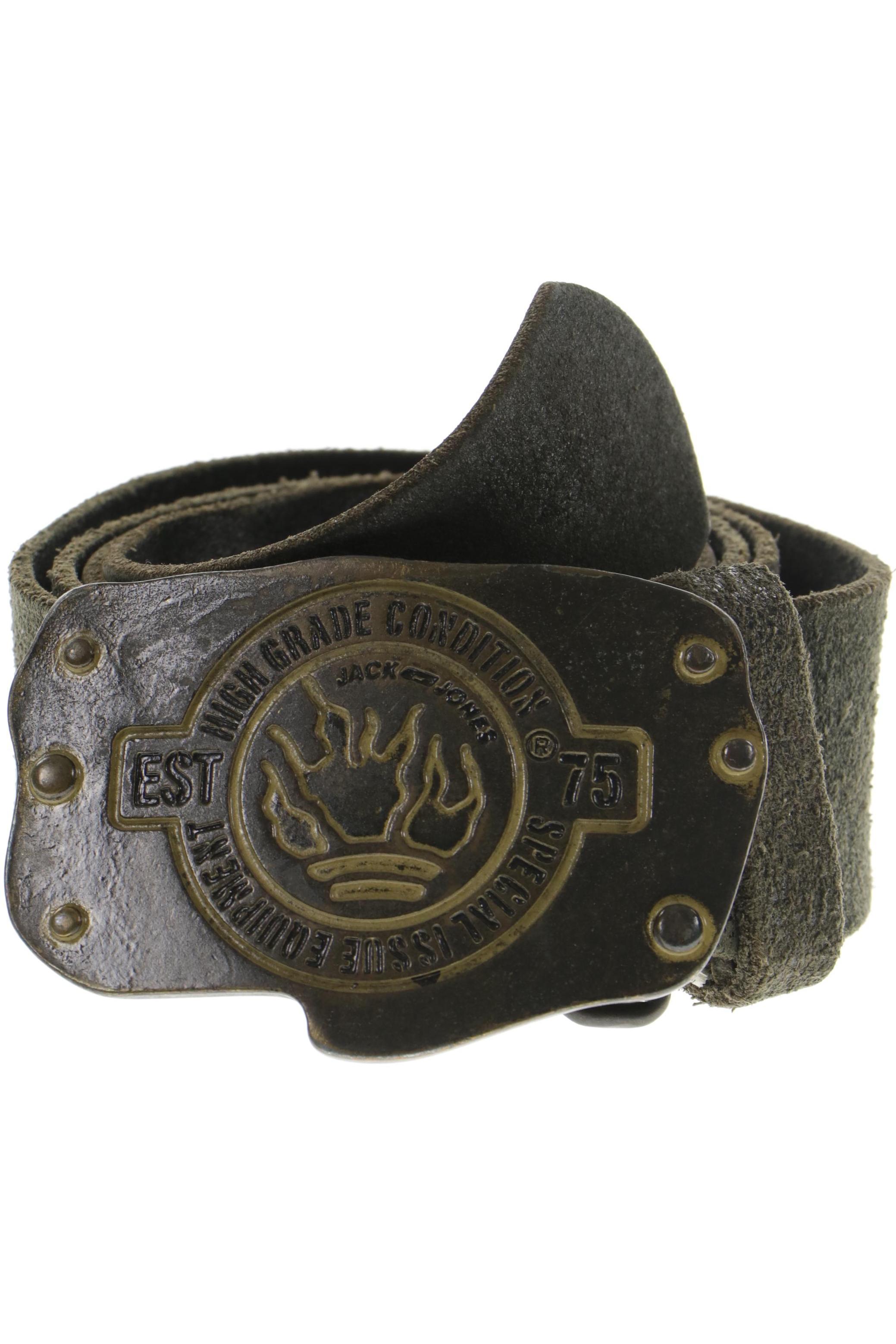 

Jack & Jones Herren Gürtel, grün, Gr. 85