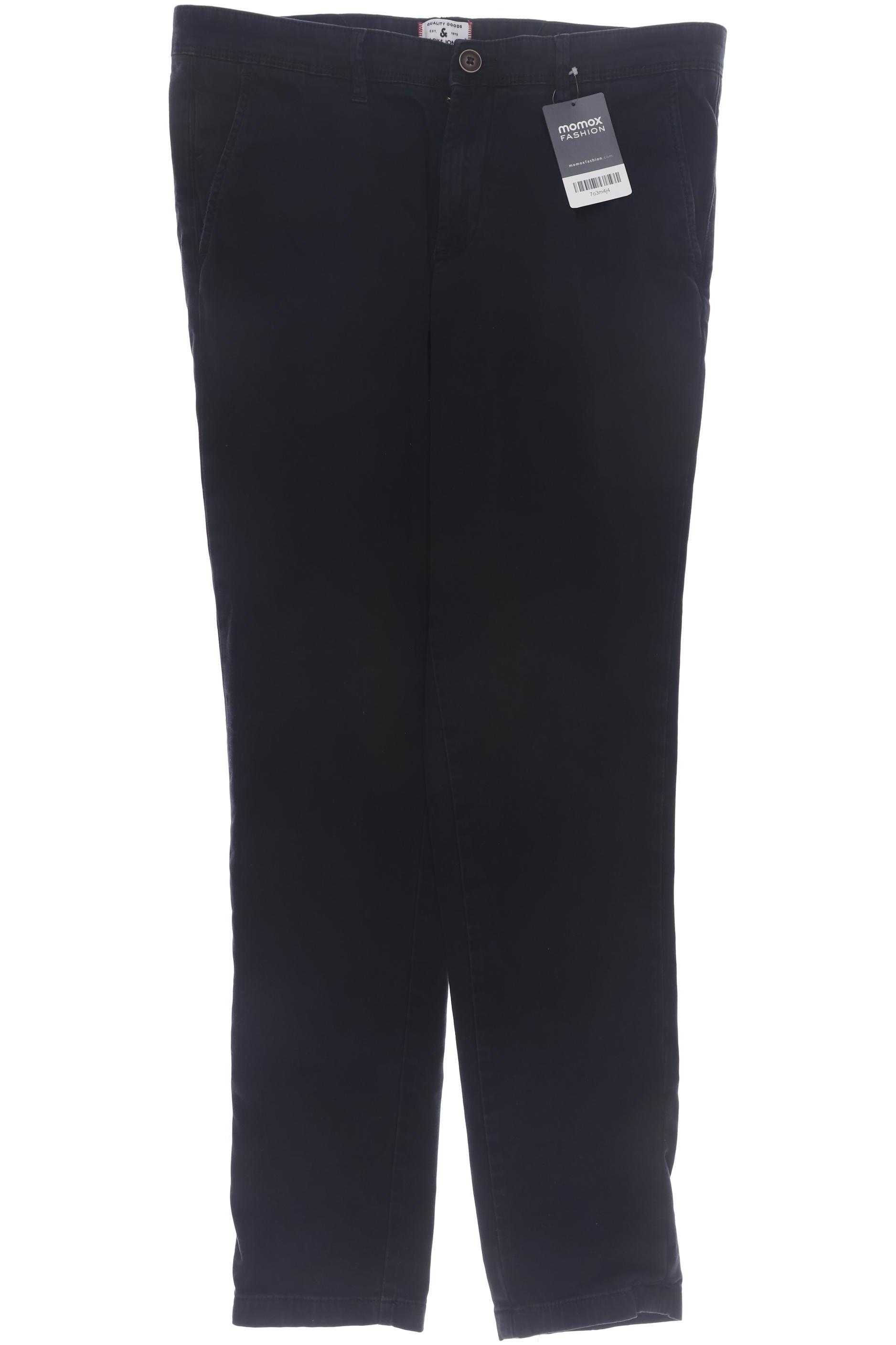

JACK & JONES Herren Stoffhose, schwarz