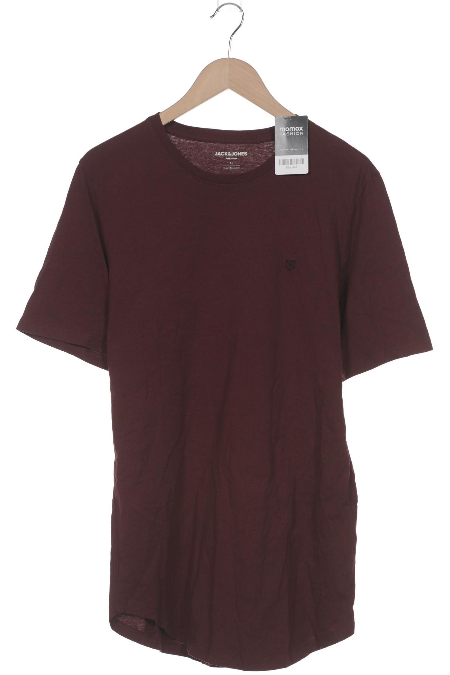 

Jack & Jones Herren T-Shirt, bordeaux, Gr. 54