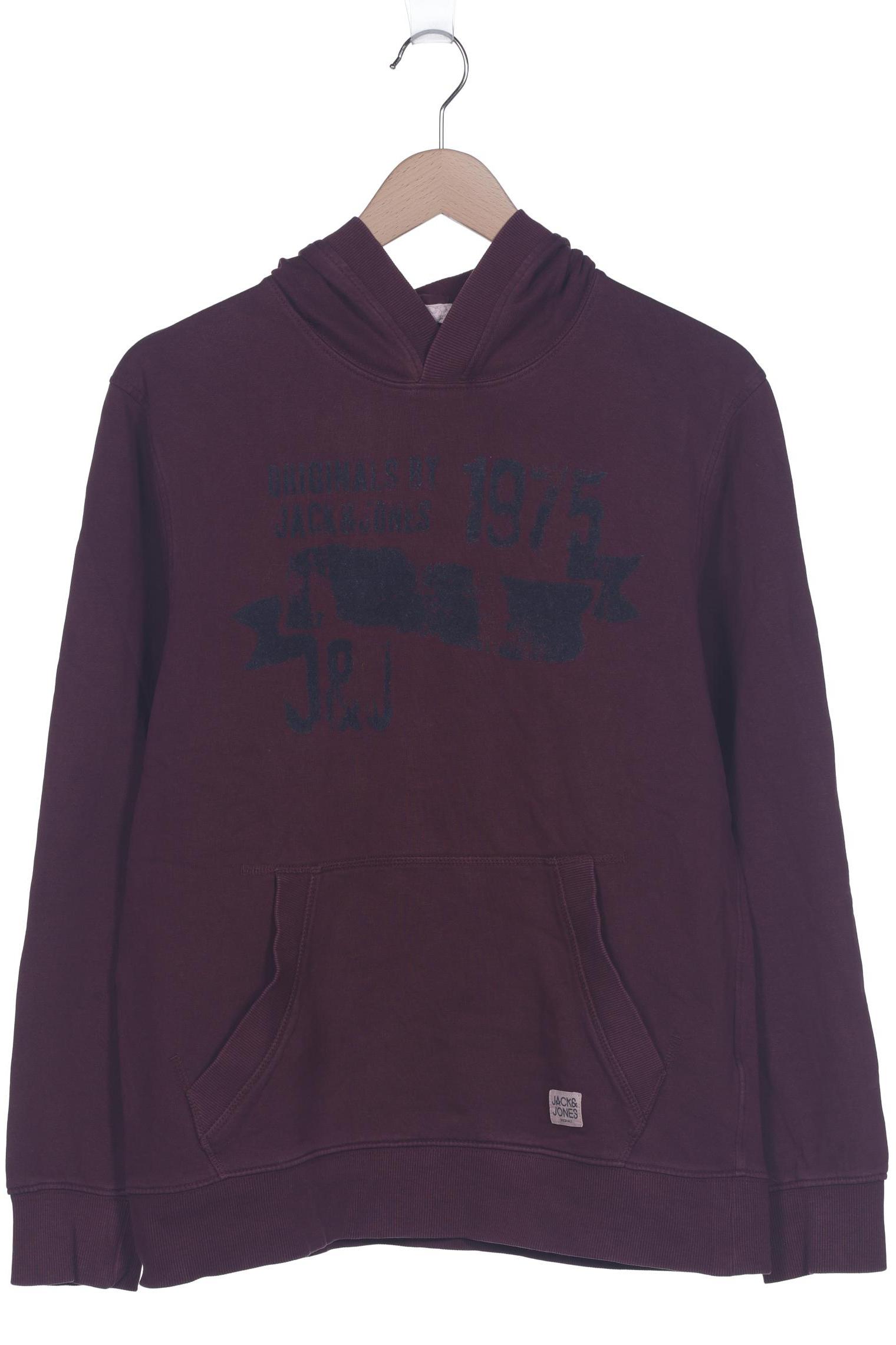 

JACK & JONES Herren Kapuzenpullover, bordeaux