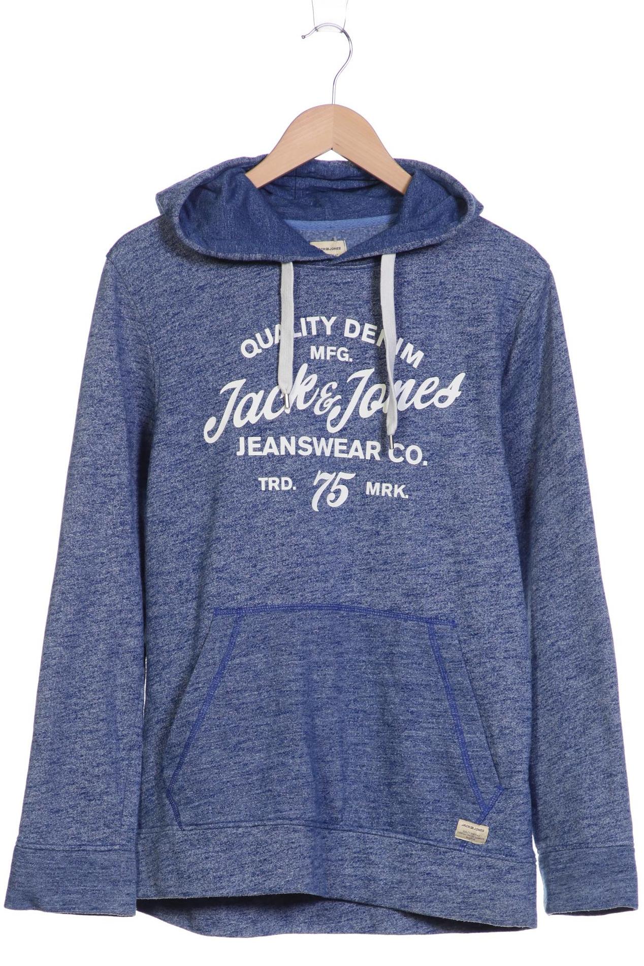 

JACK & JONES Herren Kapuzenpullover, blau