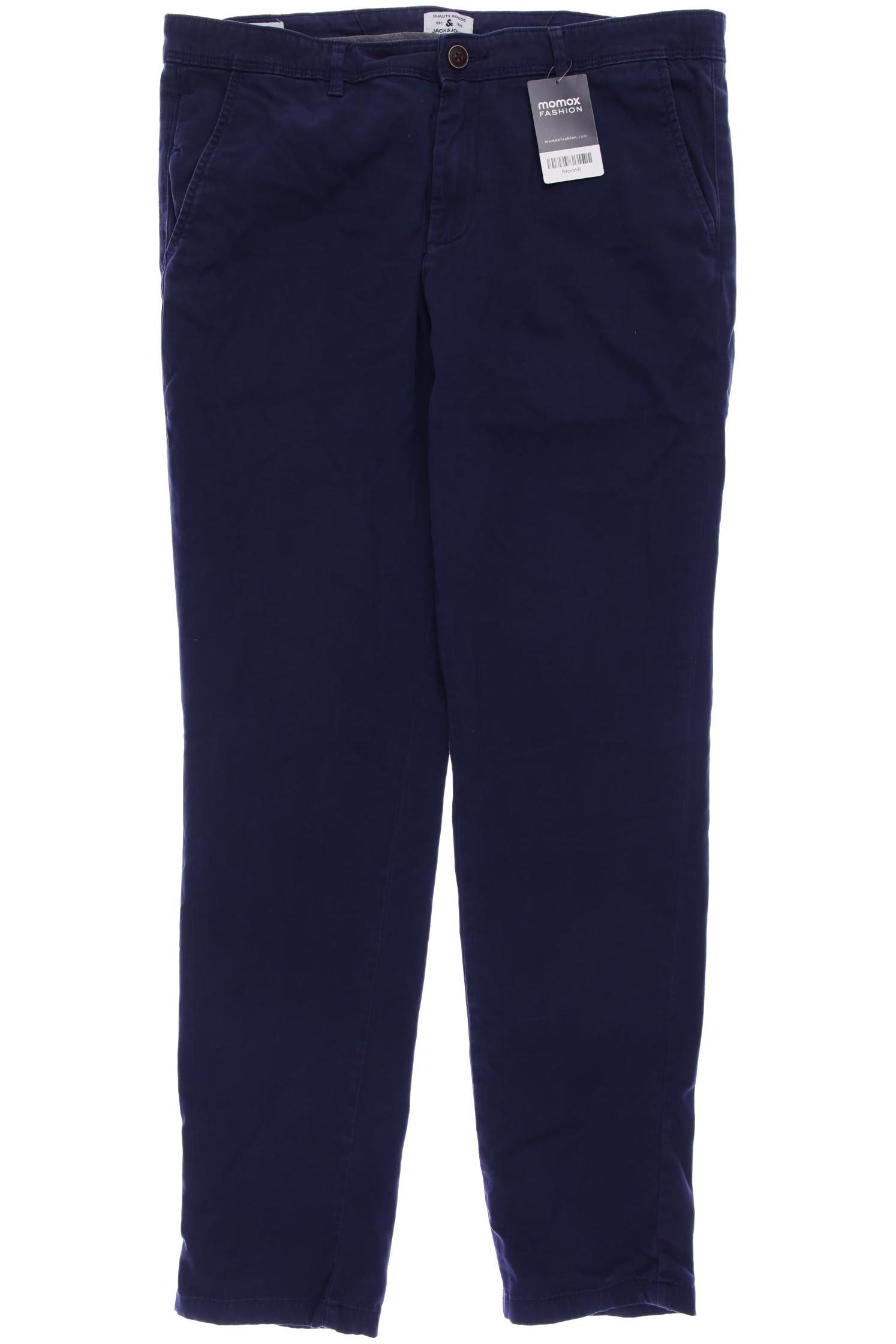 

JACK & JONES Herren Stoffhose, marineblau