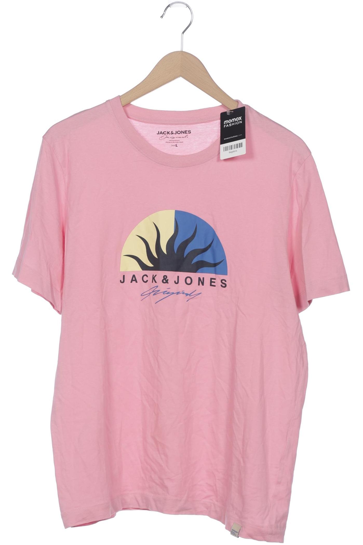 

Jack & Jones Herren T-Shirt, pink, Gr. 52