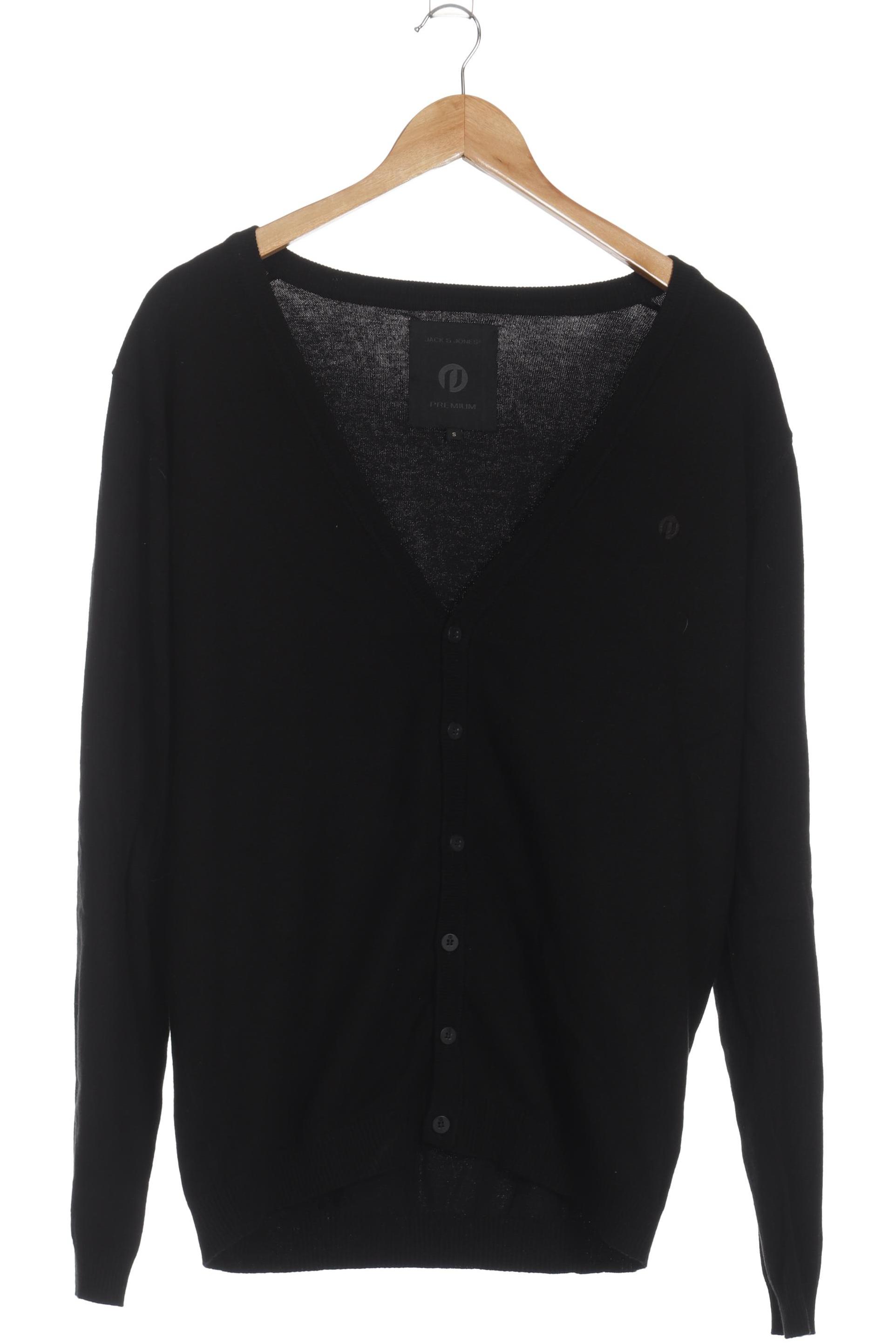 

Jack & Jones Herren Strickjacke, schwarz, Gr. 46